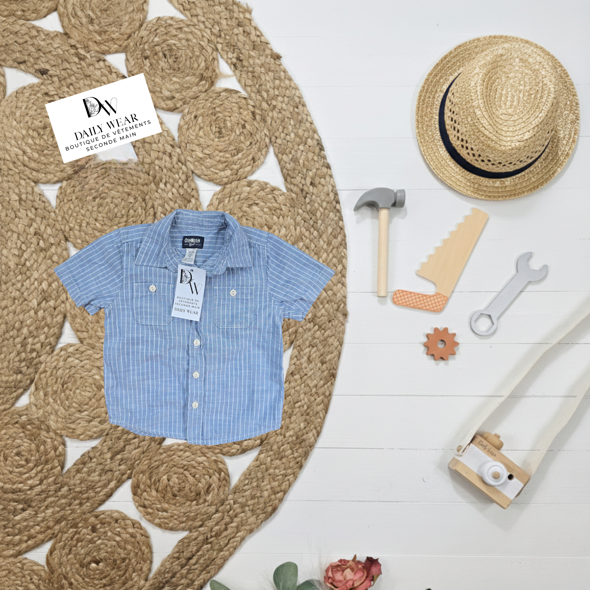 Chemise Carter's, 3 ans