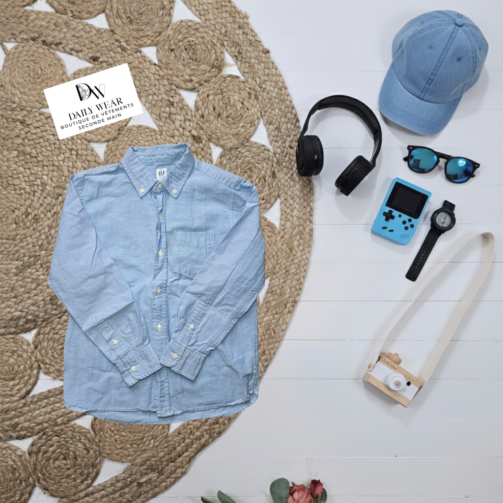 Short Carter's, 7 ans bleu feuille