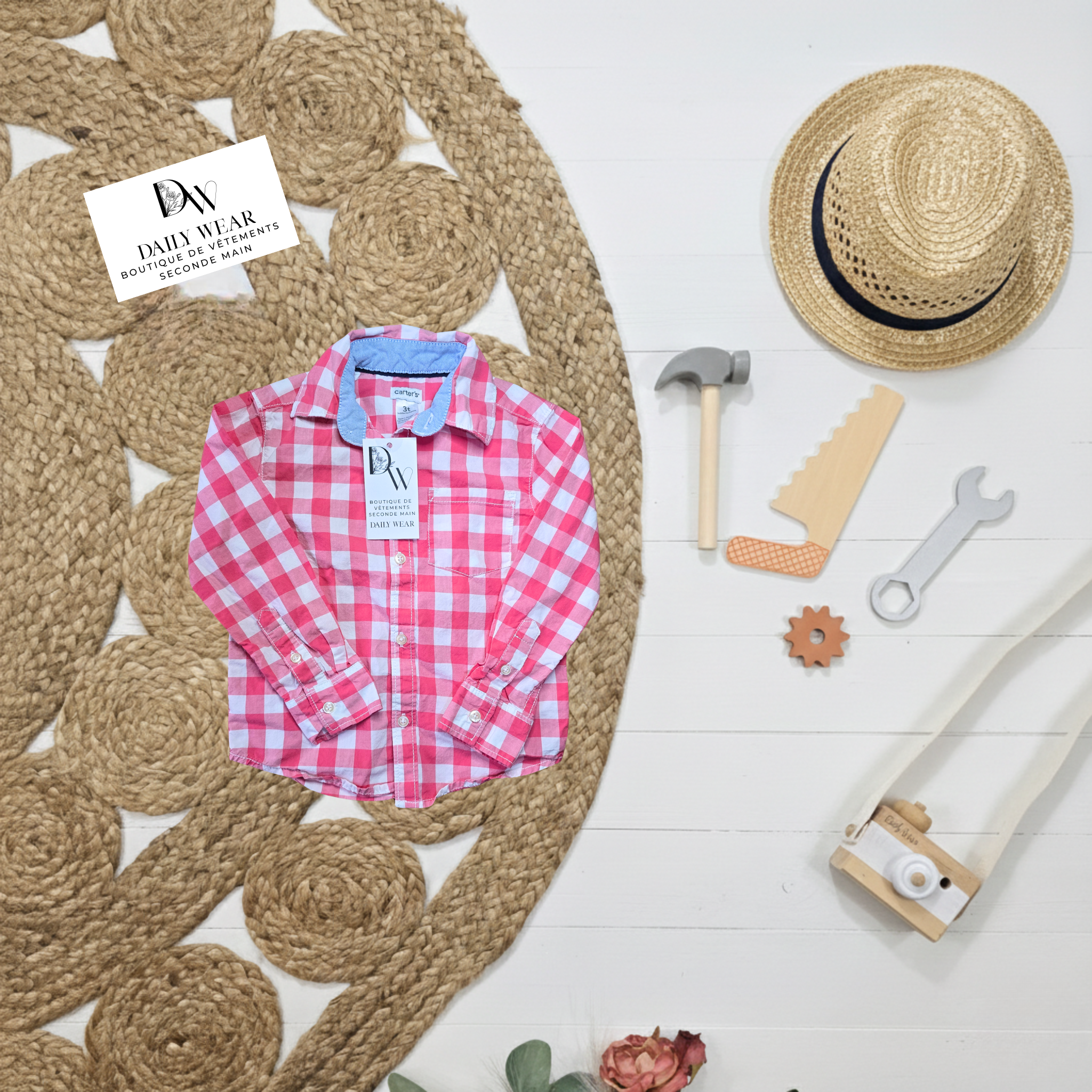 Chemise Carter's, 3 ans