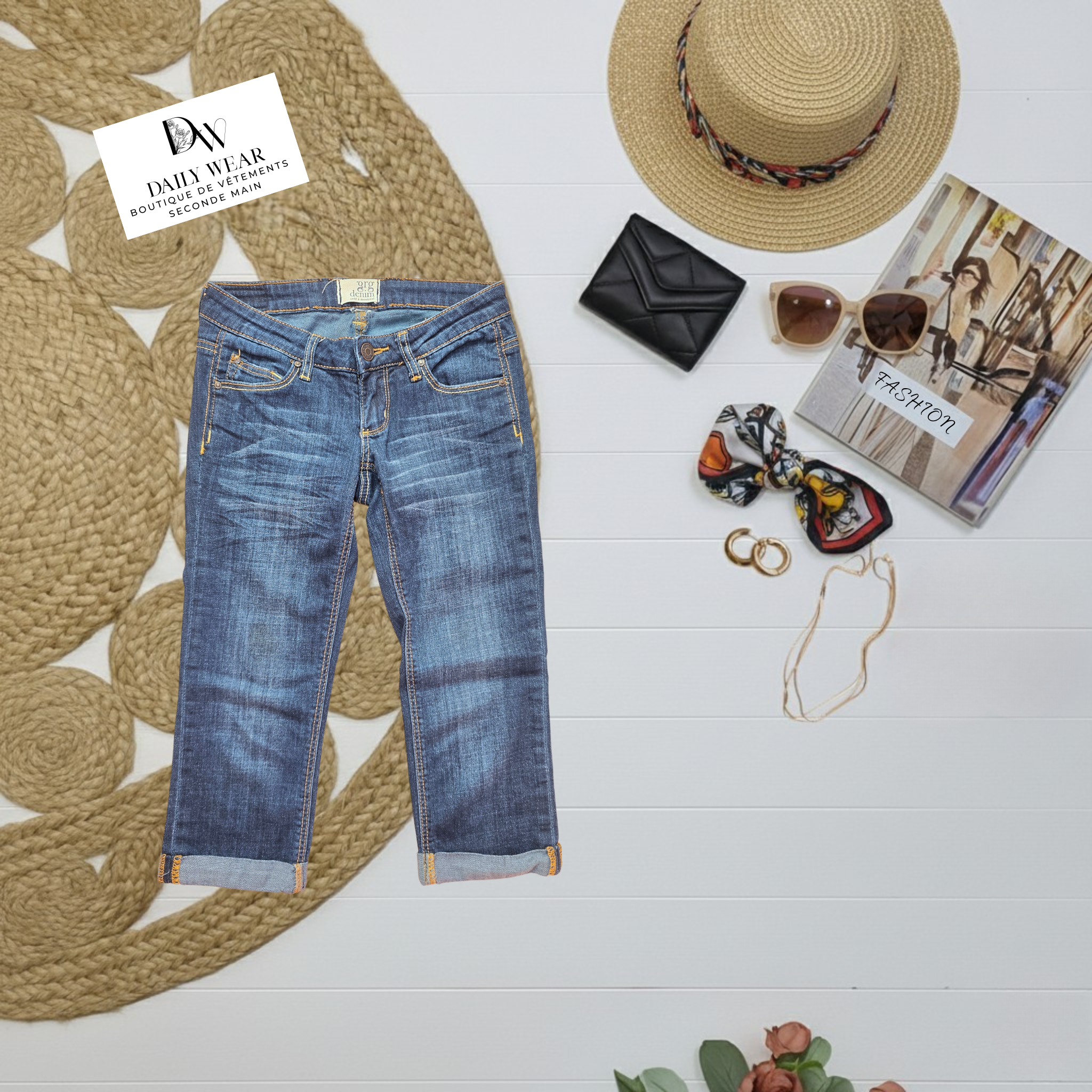 Capri GRG Denim, 00
