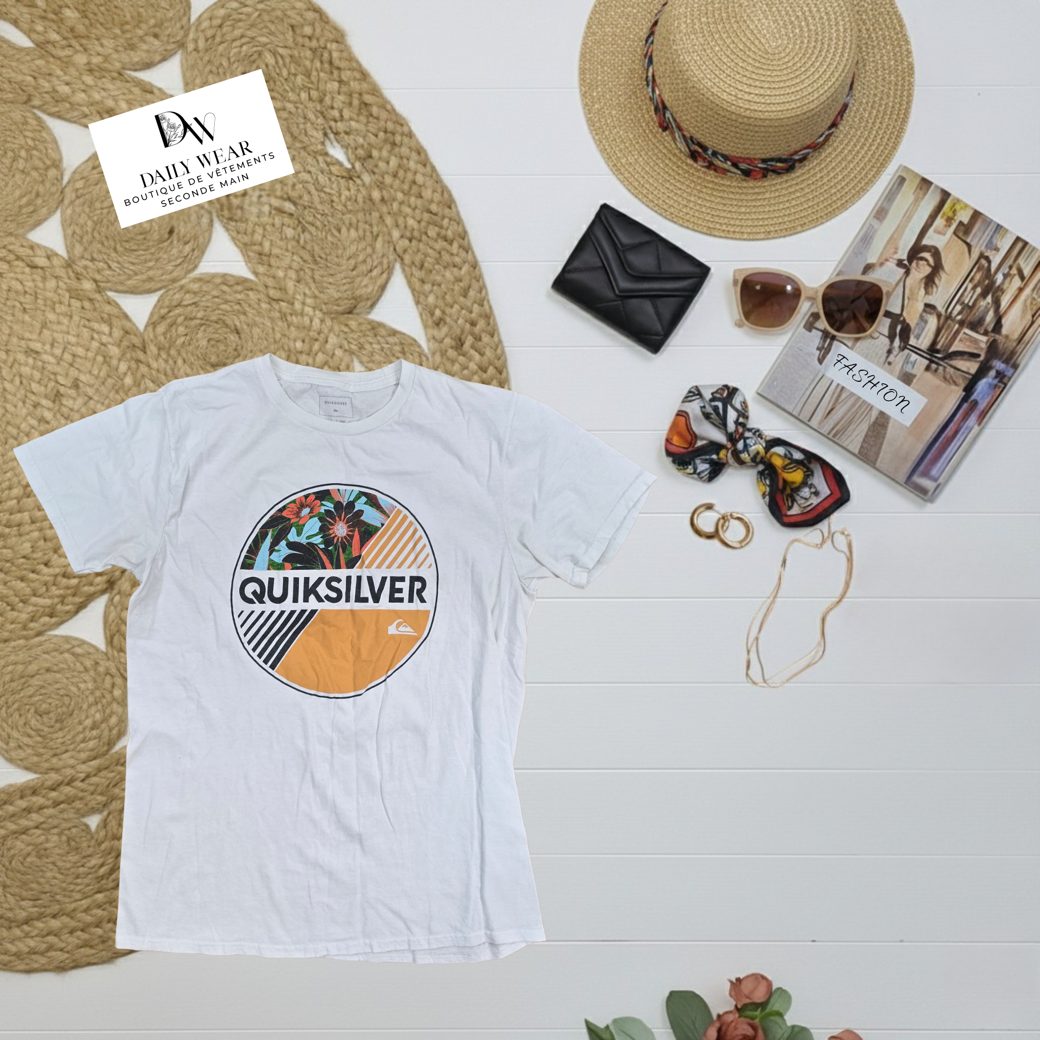T-shirt Quiksilver, Small