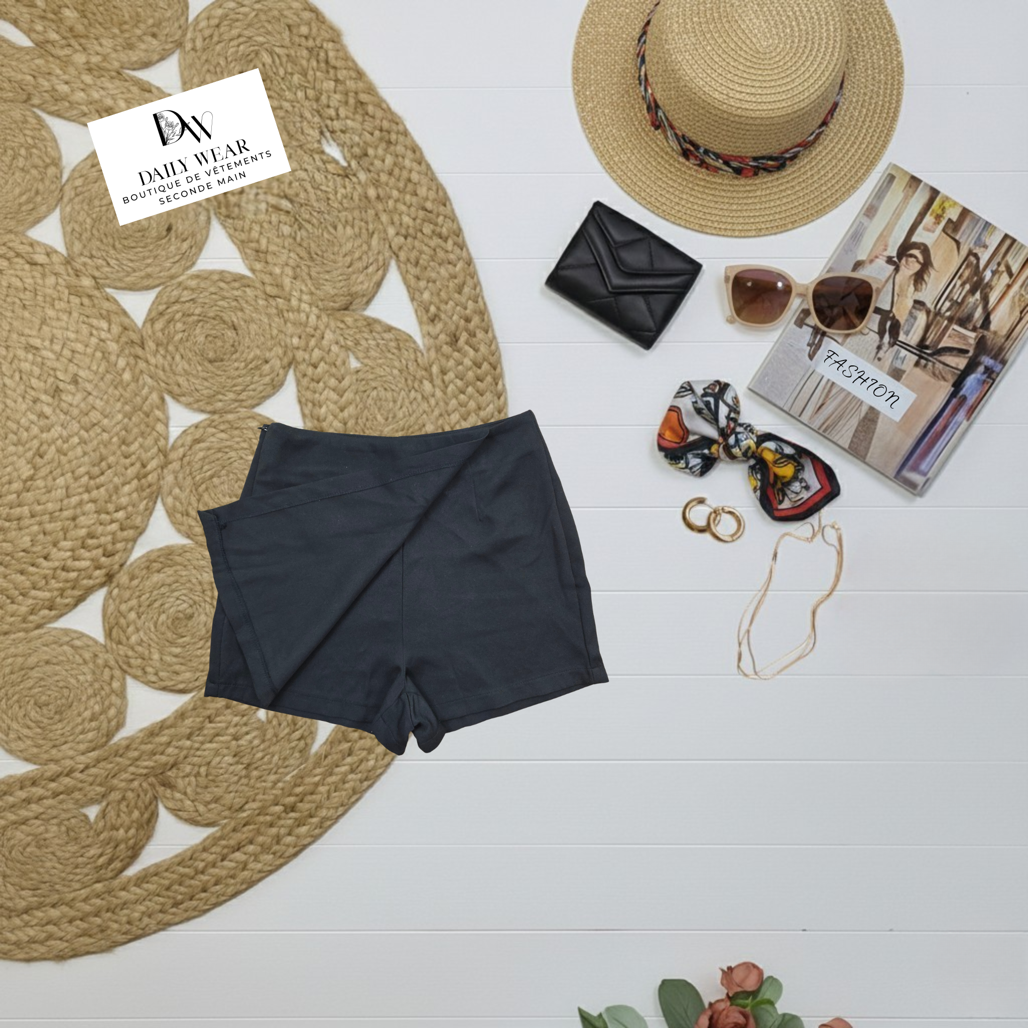 Jupe-Short Noir, Small