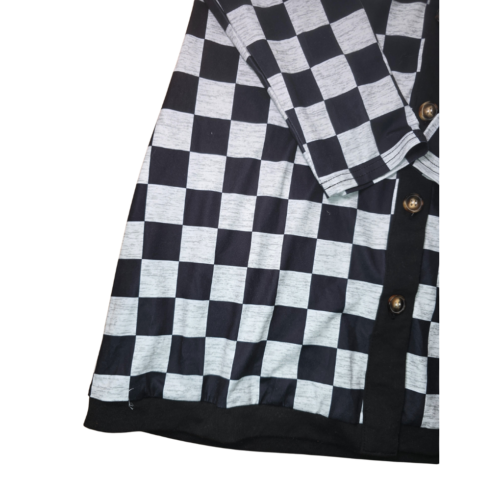 Cardigan carreautée, Small