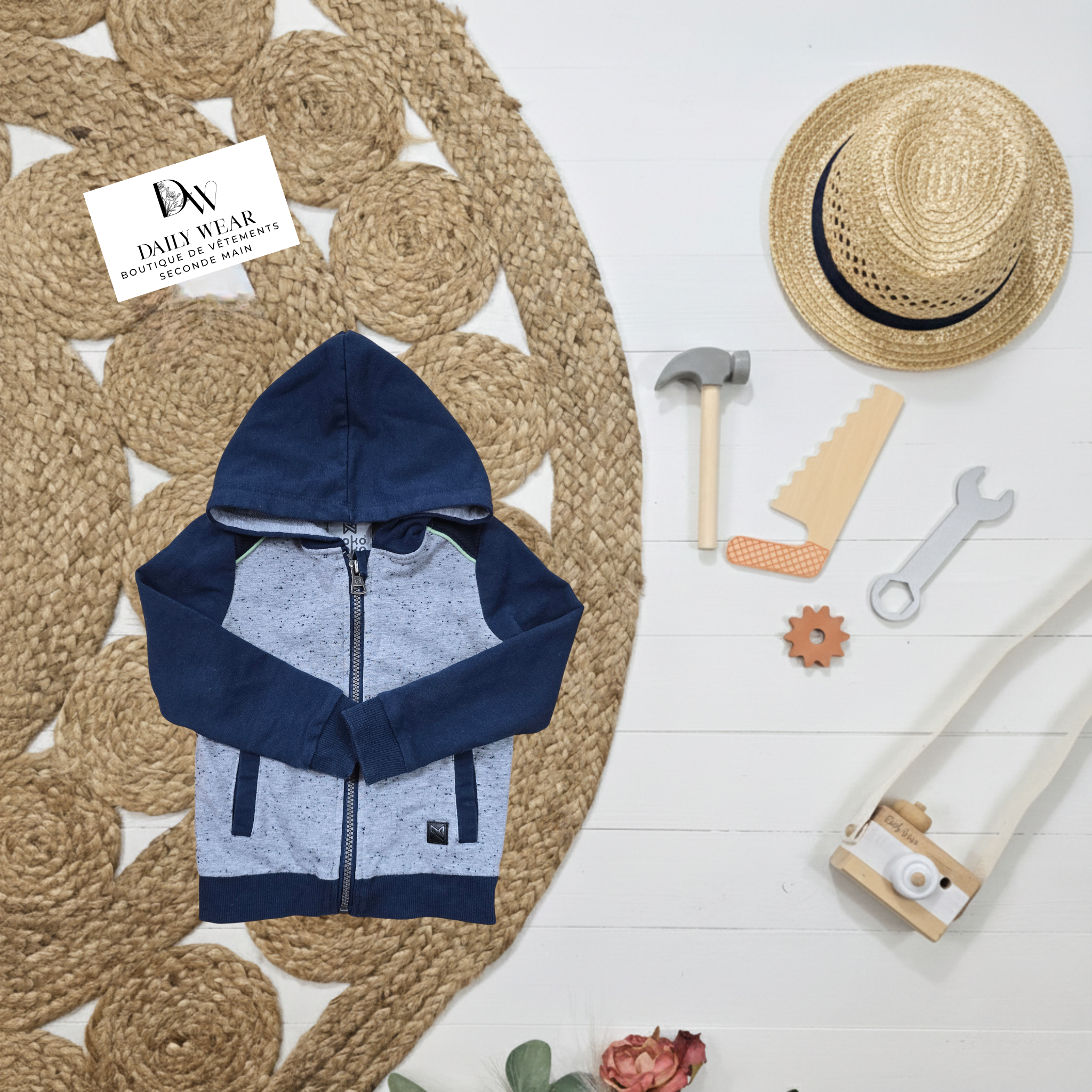 Veste à capuchon Koko Noko, 2 ans