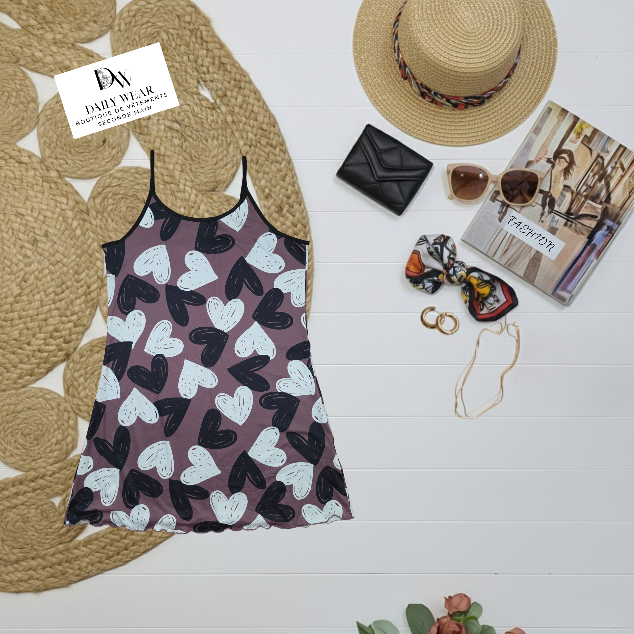 Robe de nuit Shein, Médium
