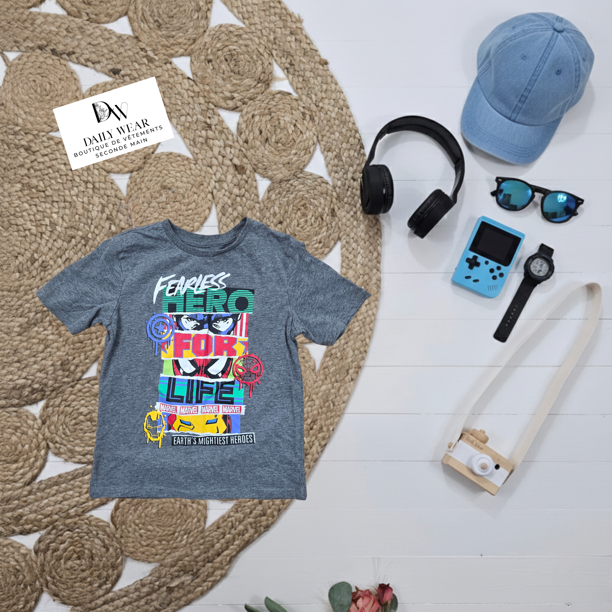 T-shirt Marvel, 6 ans