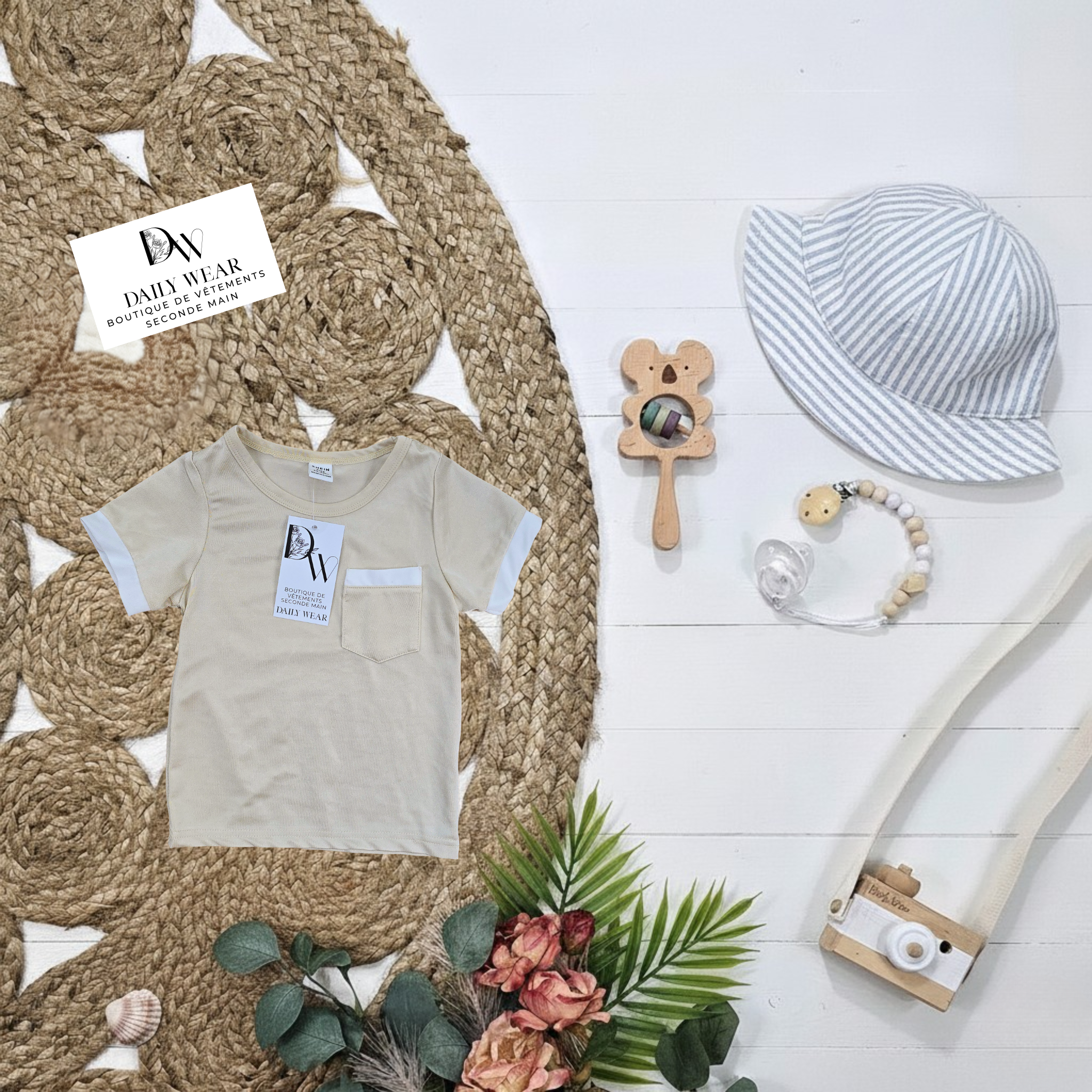 T-shirt Shein, 18-24 mois