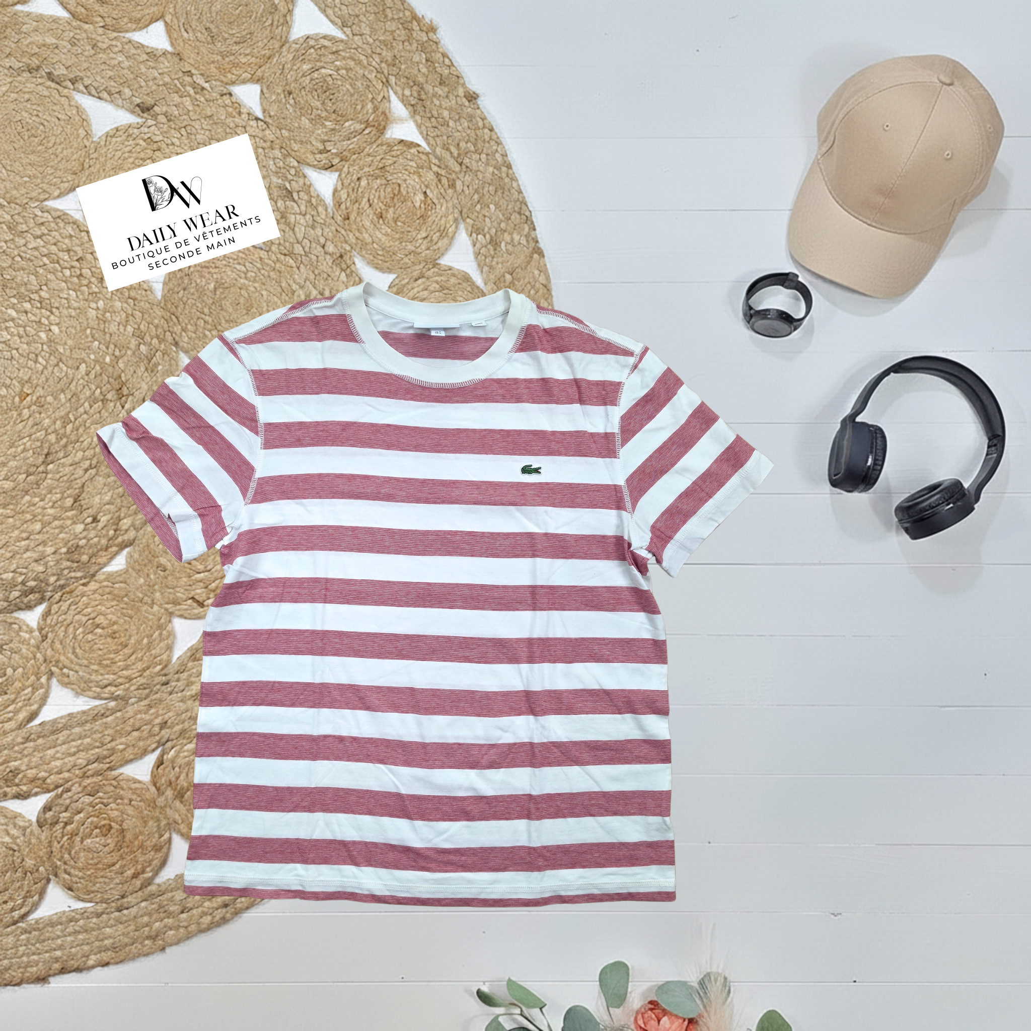 T-shirt Lacoste, Large