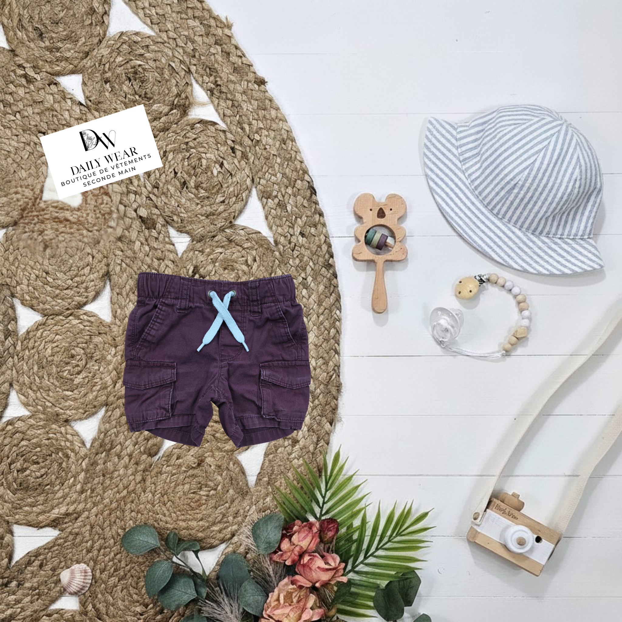 Short Old Navy, 12-18 mois