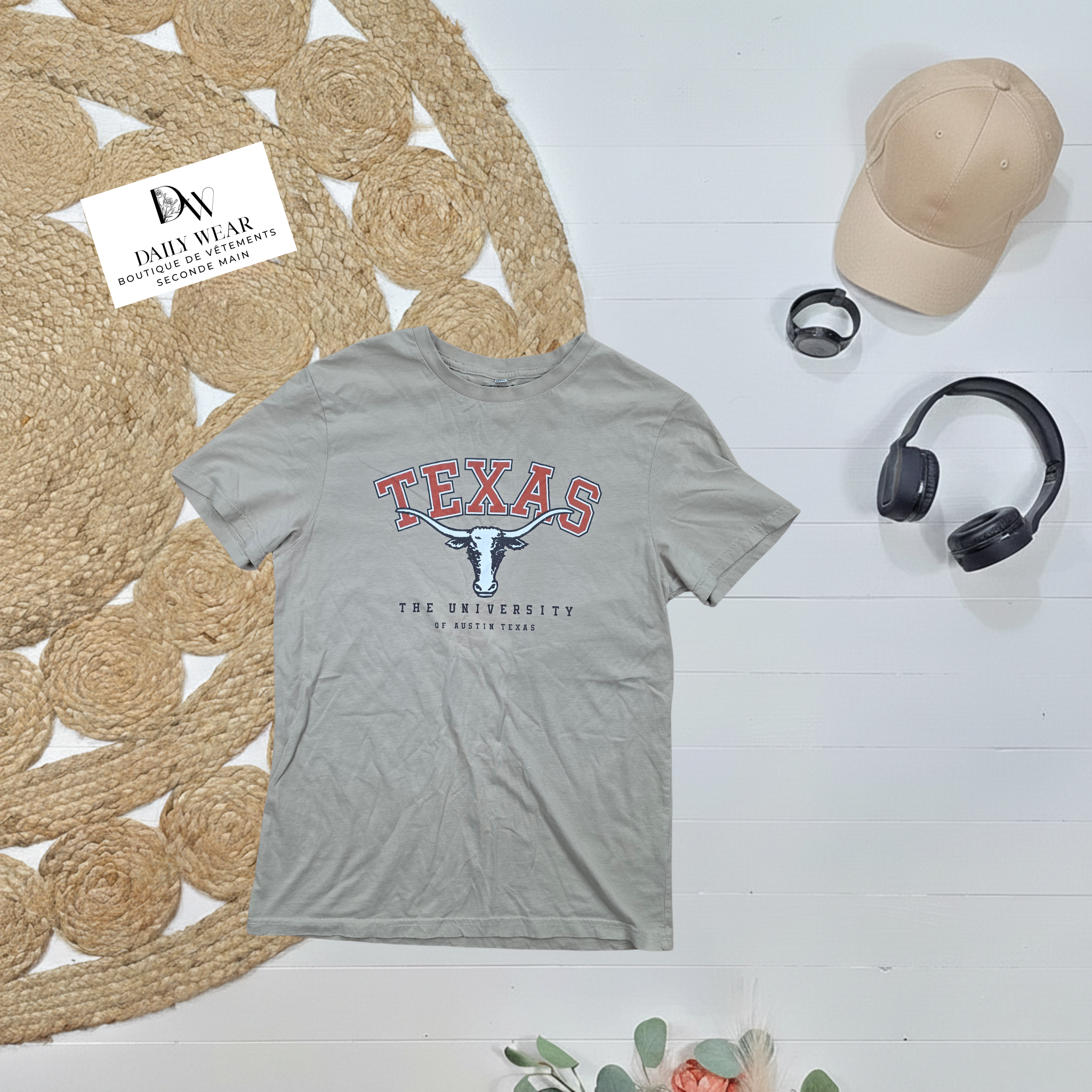 T-shirt Texas, Médium