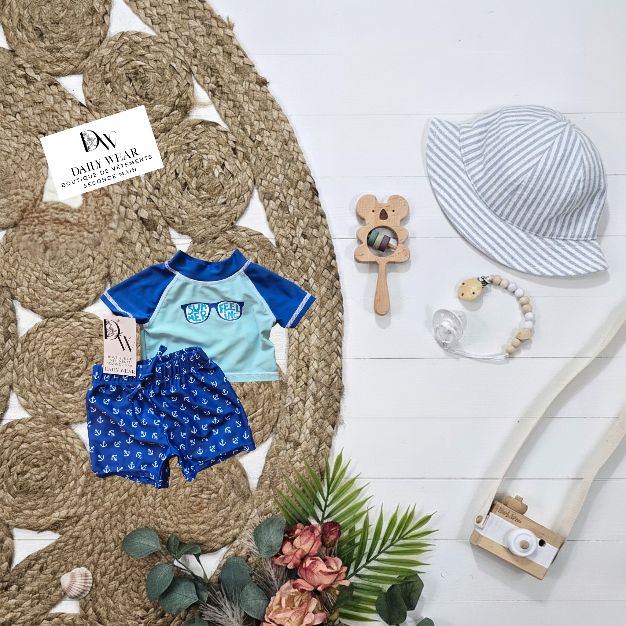 Ensemble de bain Koalababy, 0-3 mois