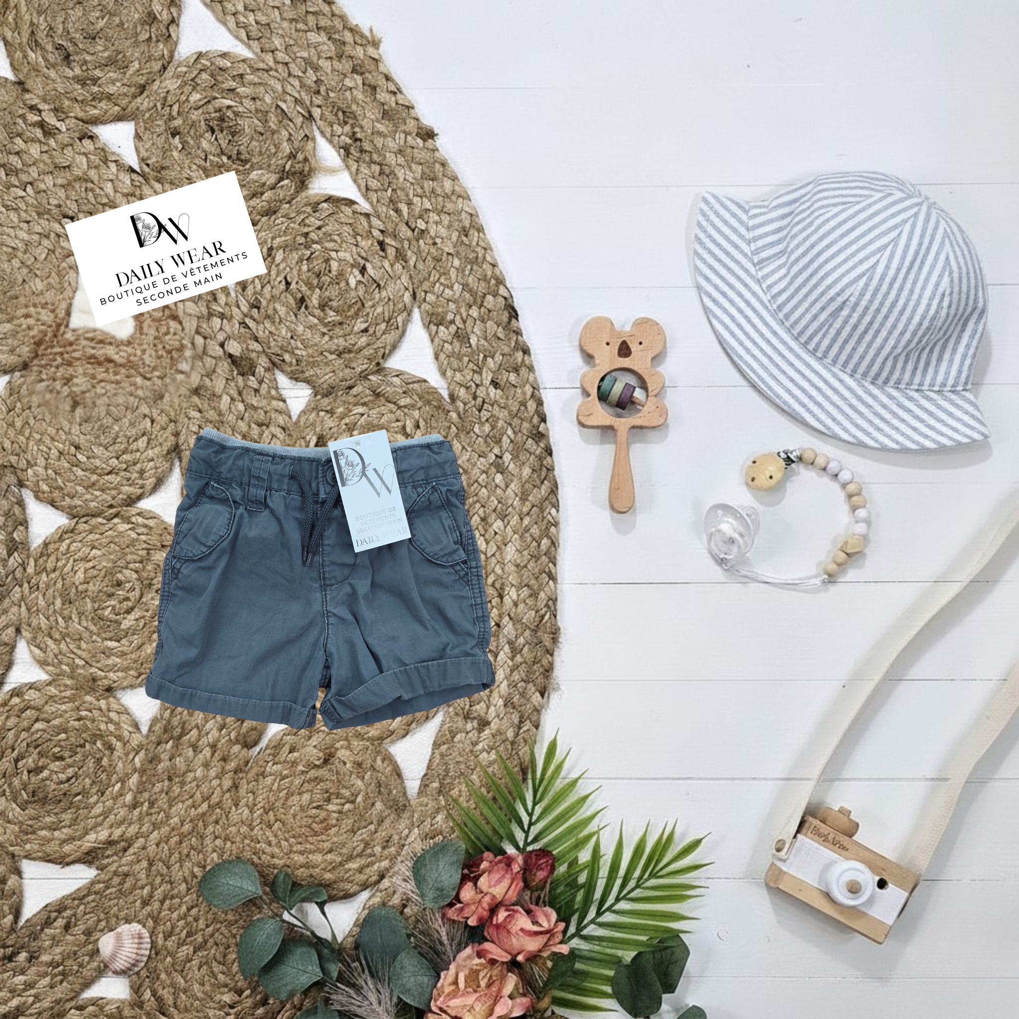 Short Carter's, 18 mois