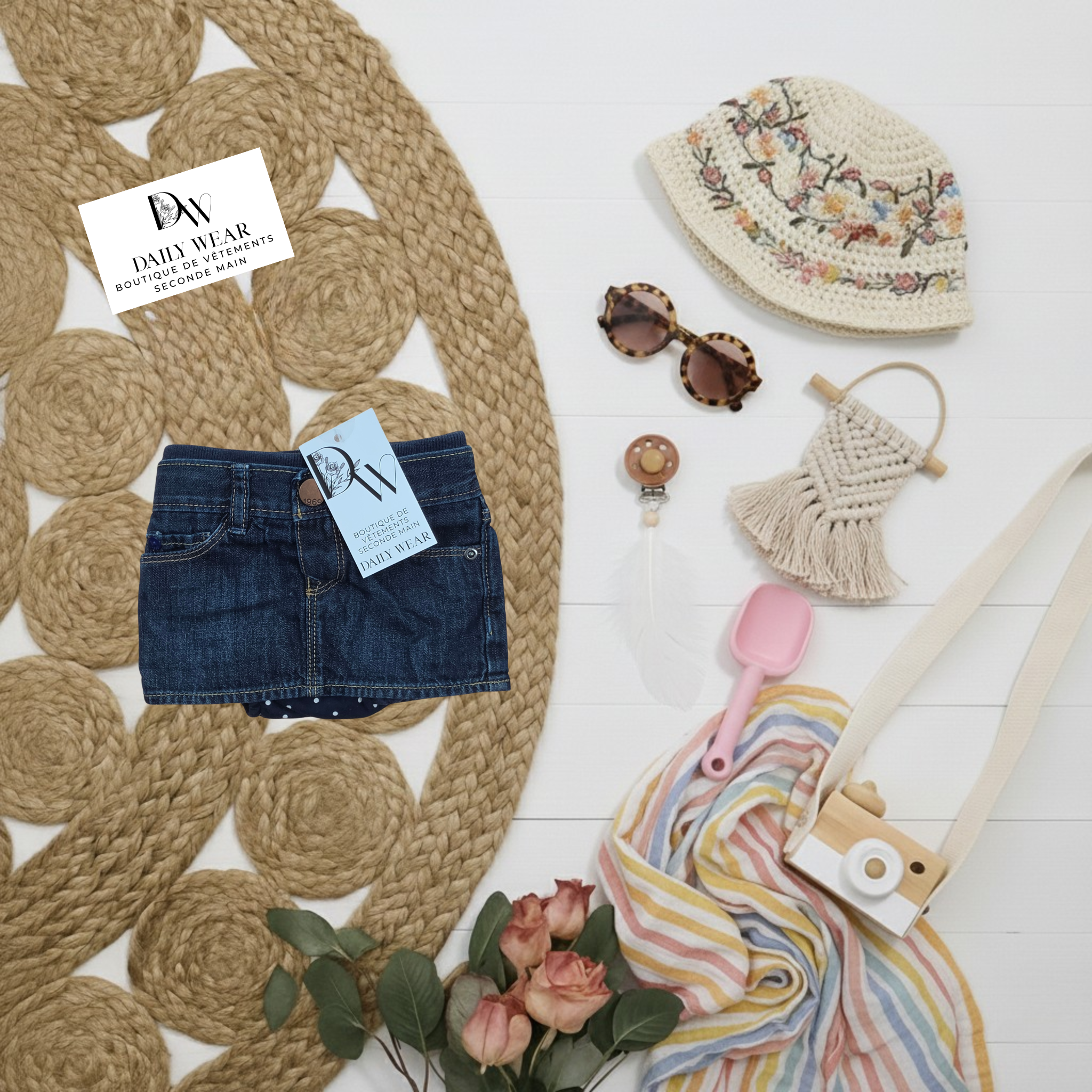 Jupe-Short BabyGap, 0-3 mois