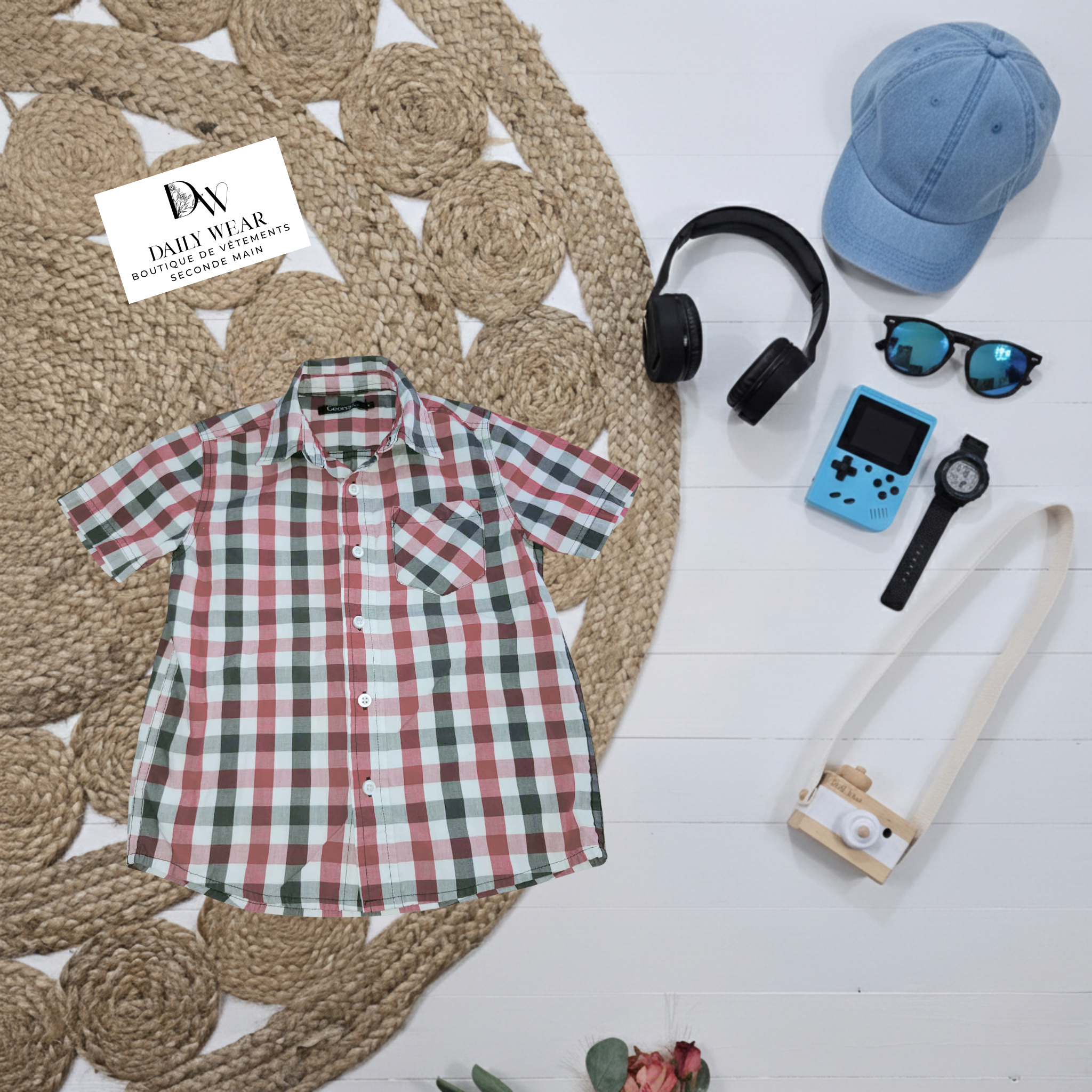 Chemise George, 6 ans