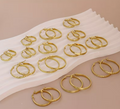 Boucles D'oreilles en Acier Inoxydable