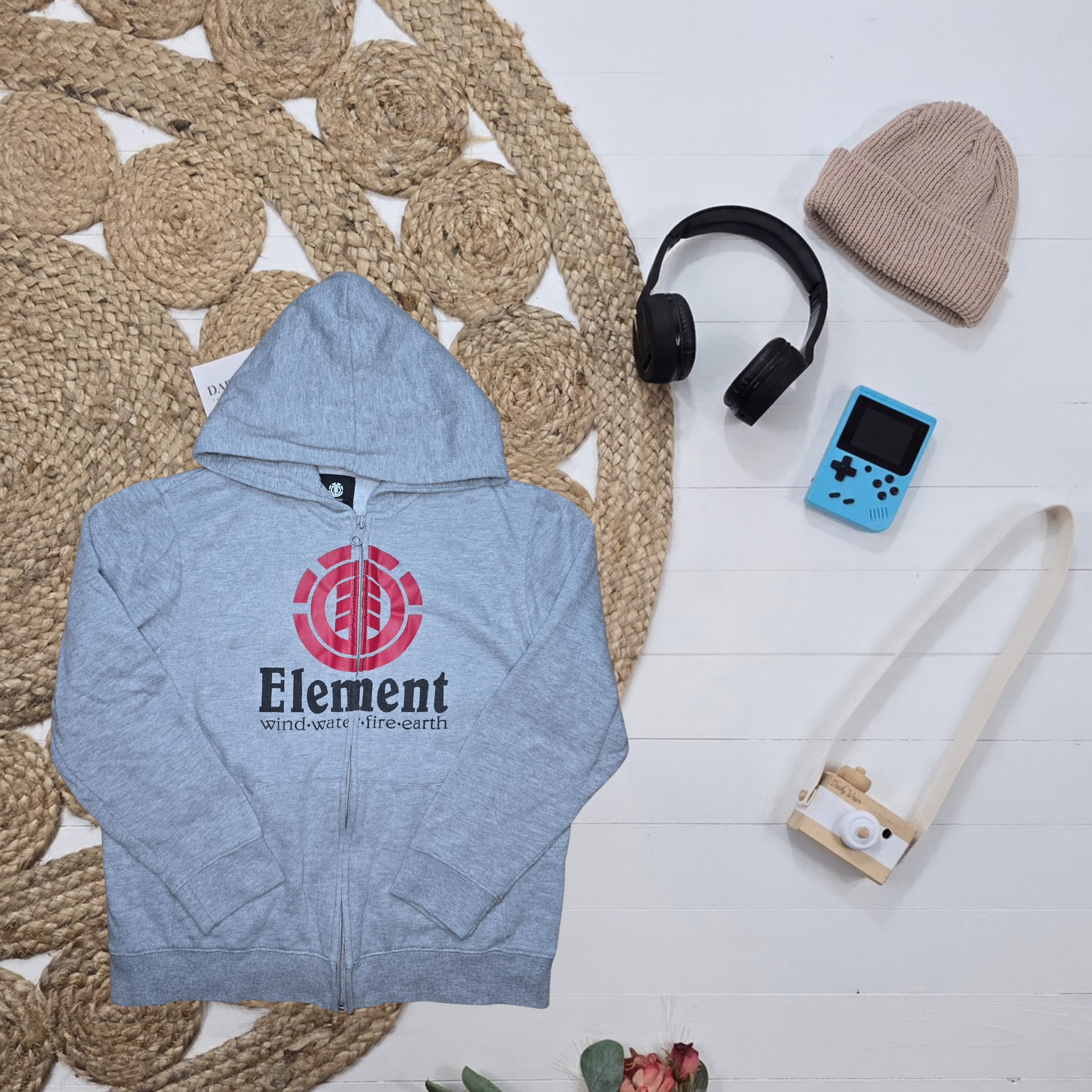 Veste à capuchon Élément, 8-10 ans