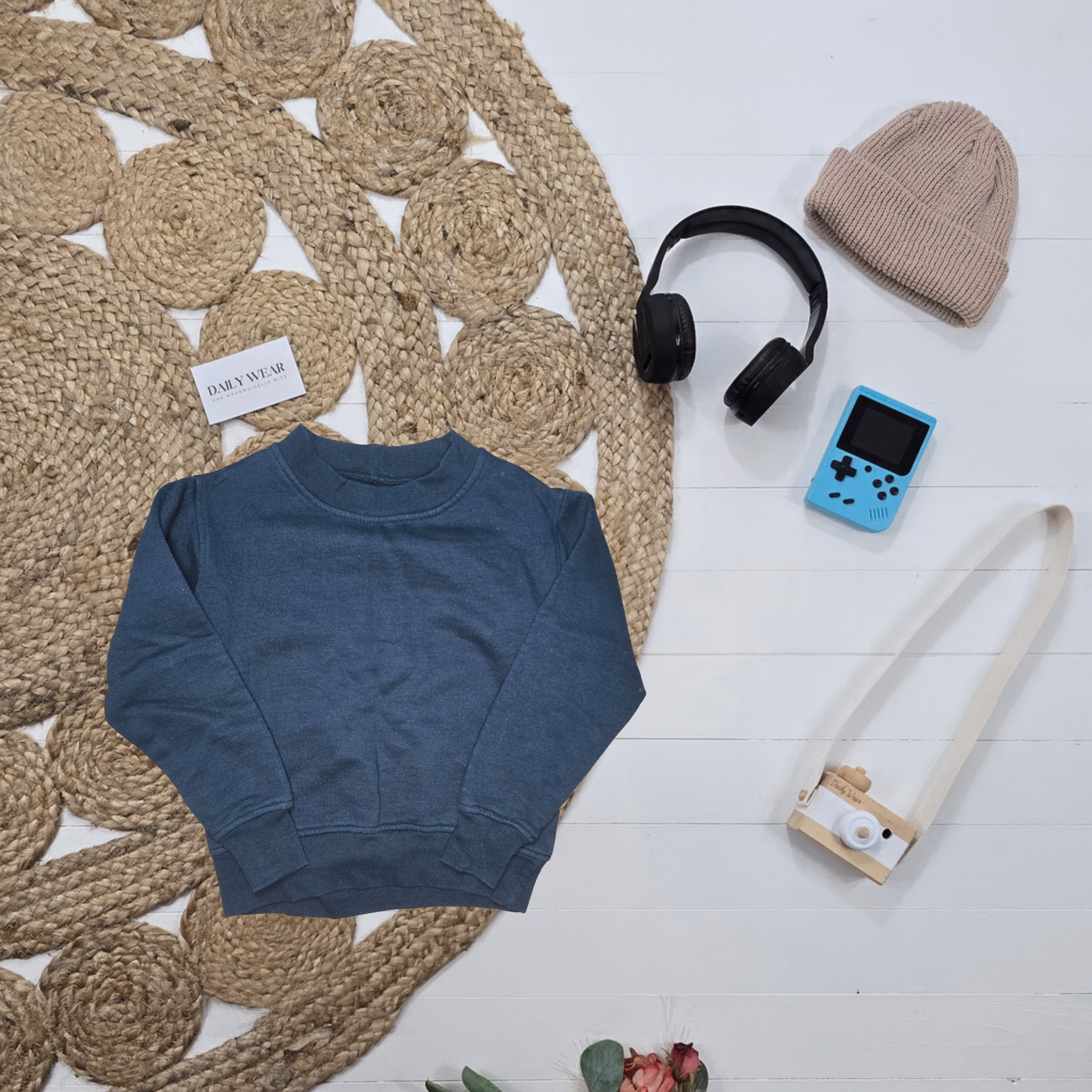 Crewneck Noir, 5 ans