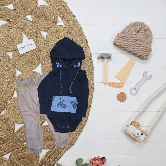 Ensemble Création les 2 Copines et Carter's, 24 mois - 2 ans