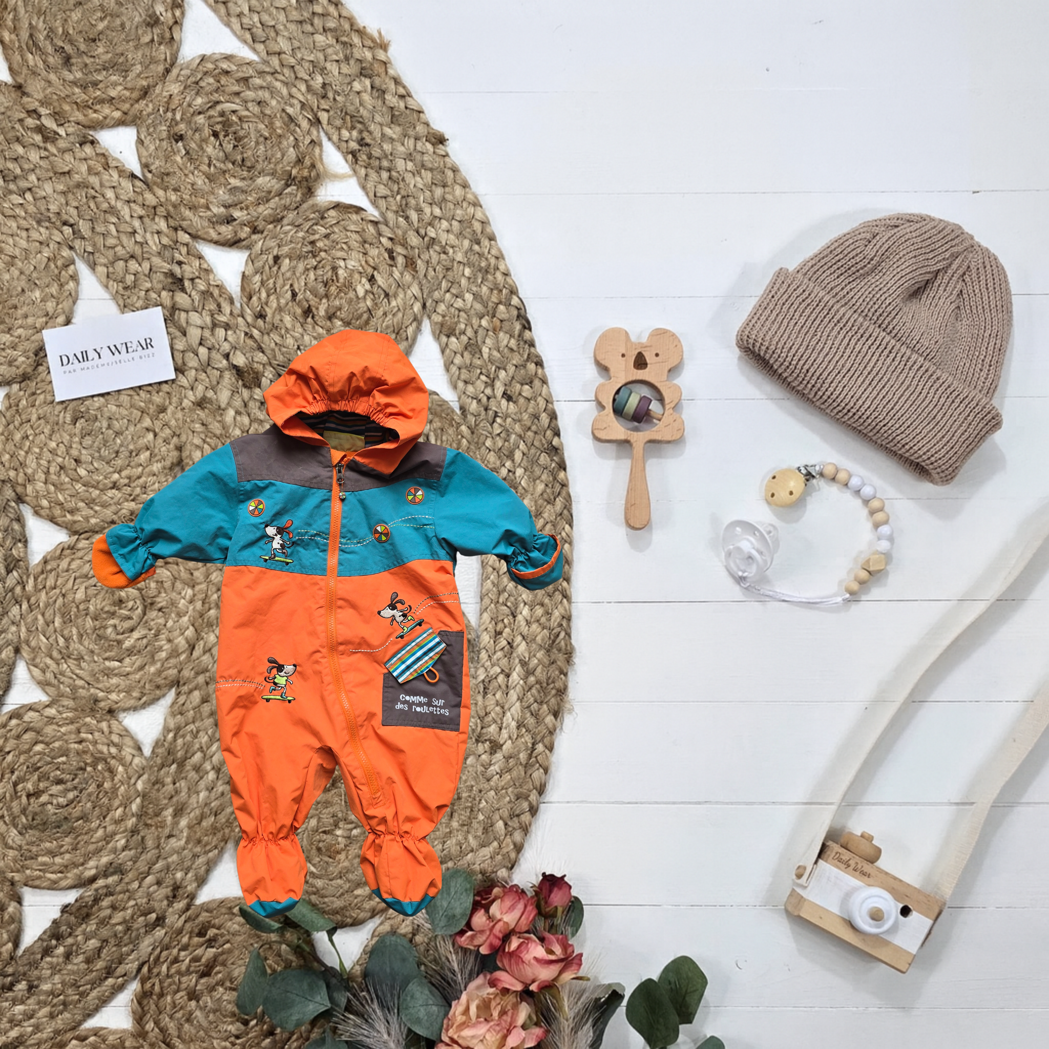 Combinaison mi-saison Clément, 9-12 mois