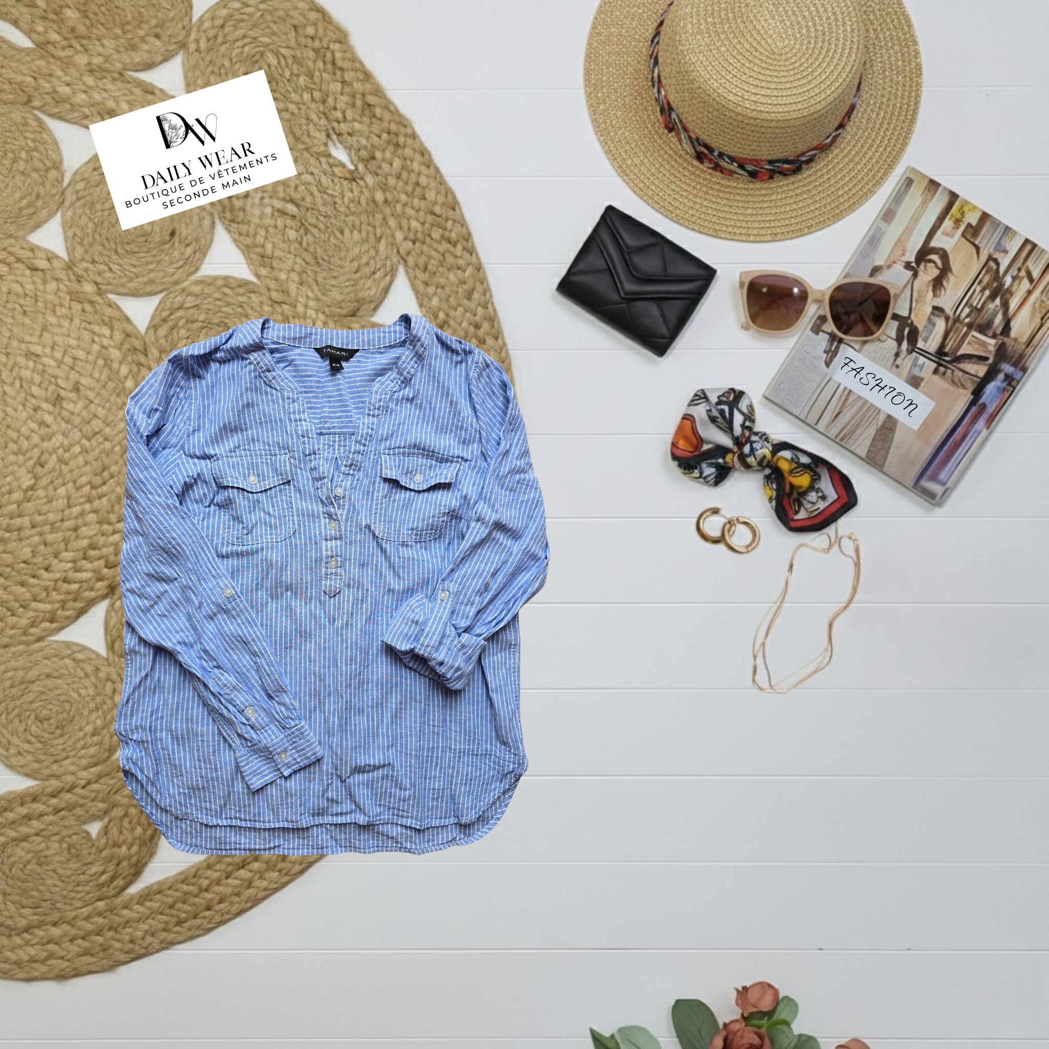 Blouse Tahari, Médium