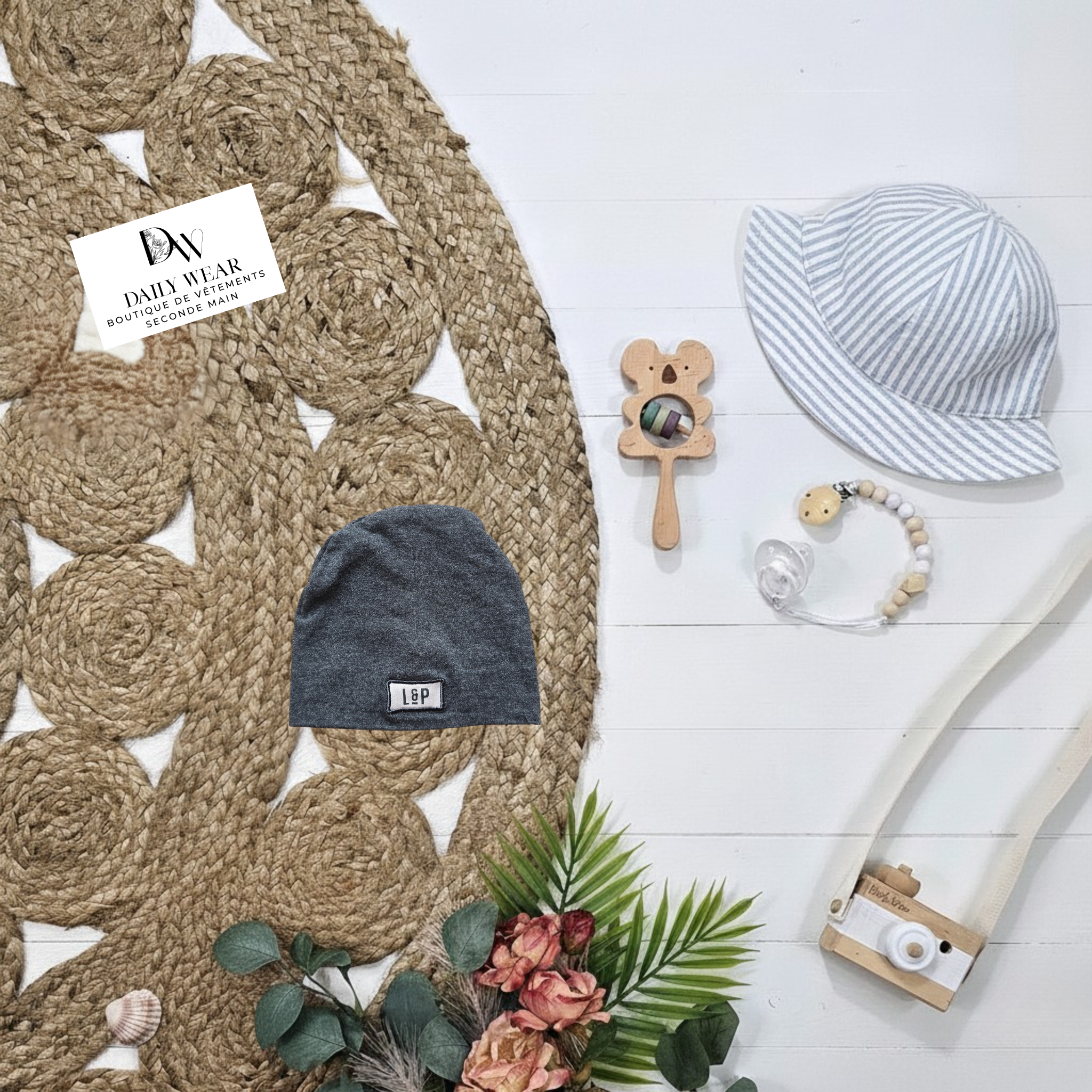 Tuque L&P, 0-3 mois