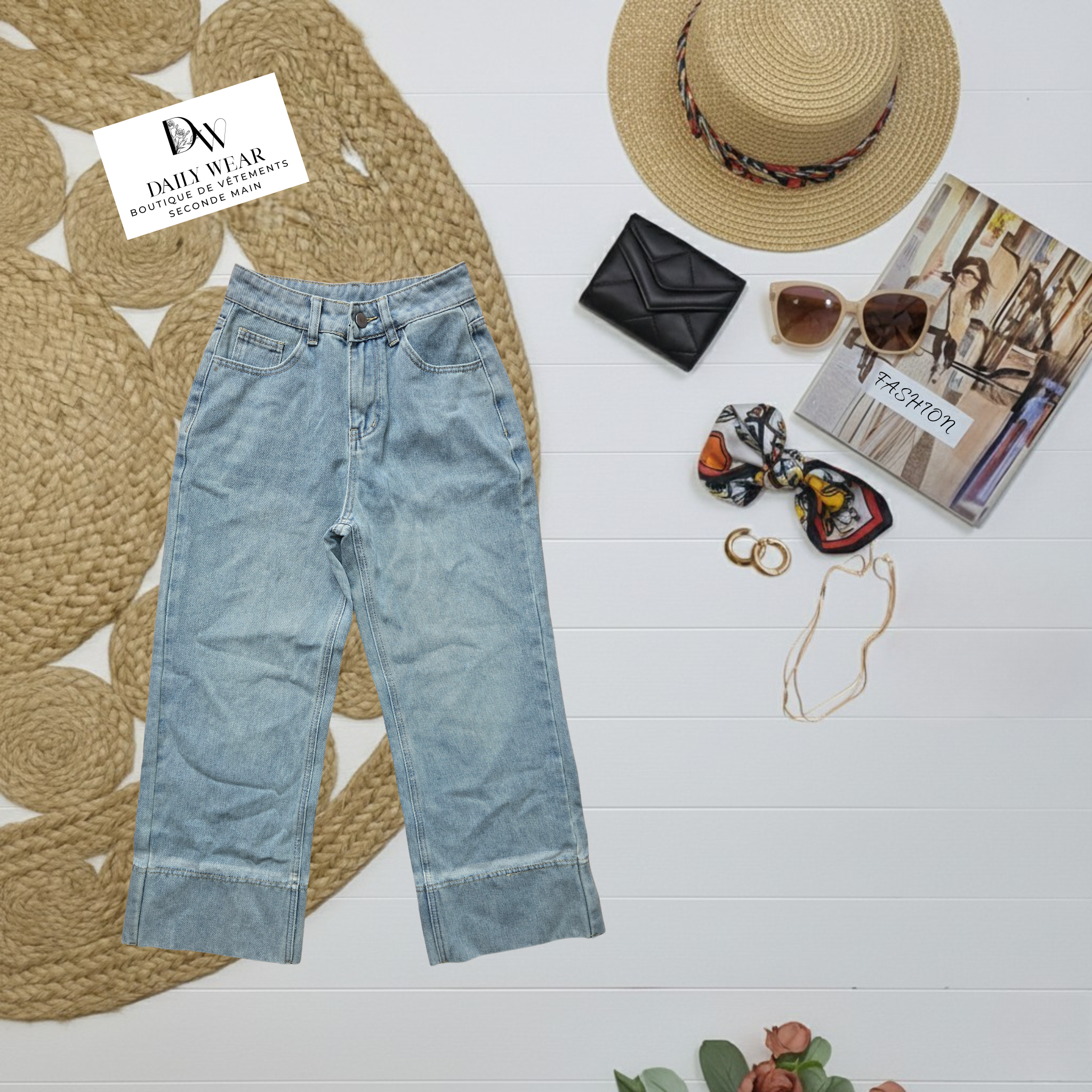 Capris Fashion Jeans, XSmall-Small*NEUF*