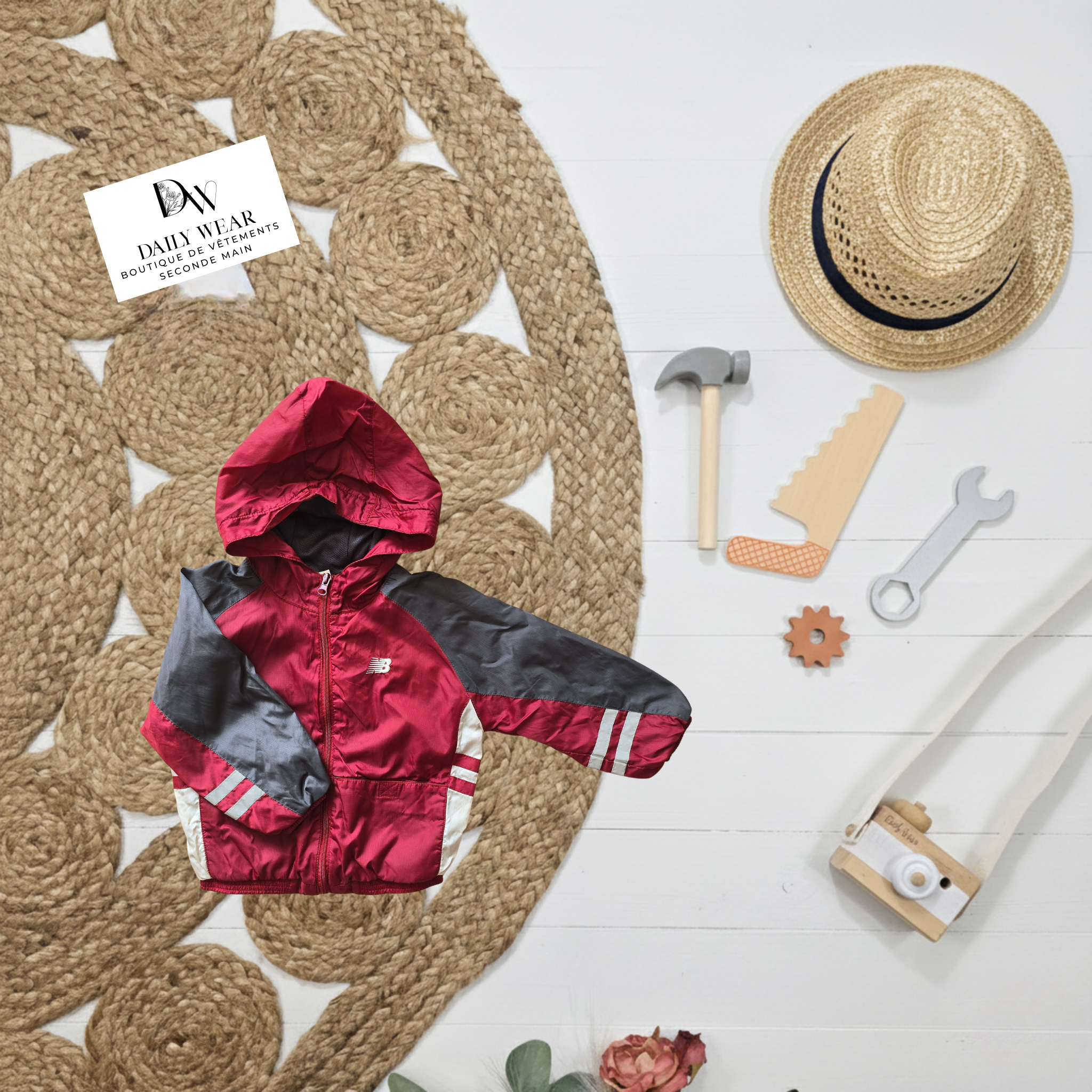 Manteau Mi-Saison New Balance, 4 ans