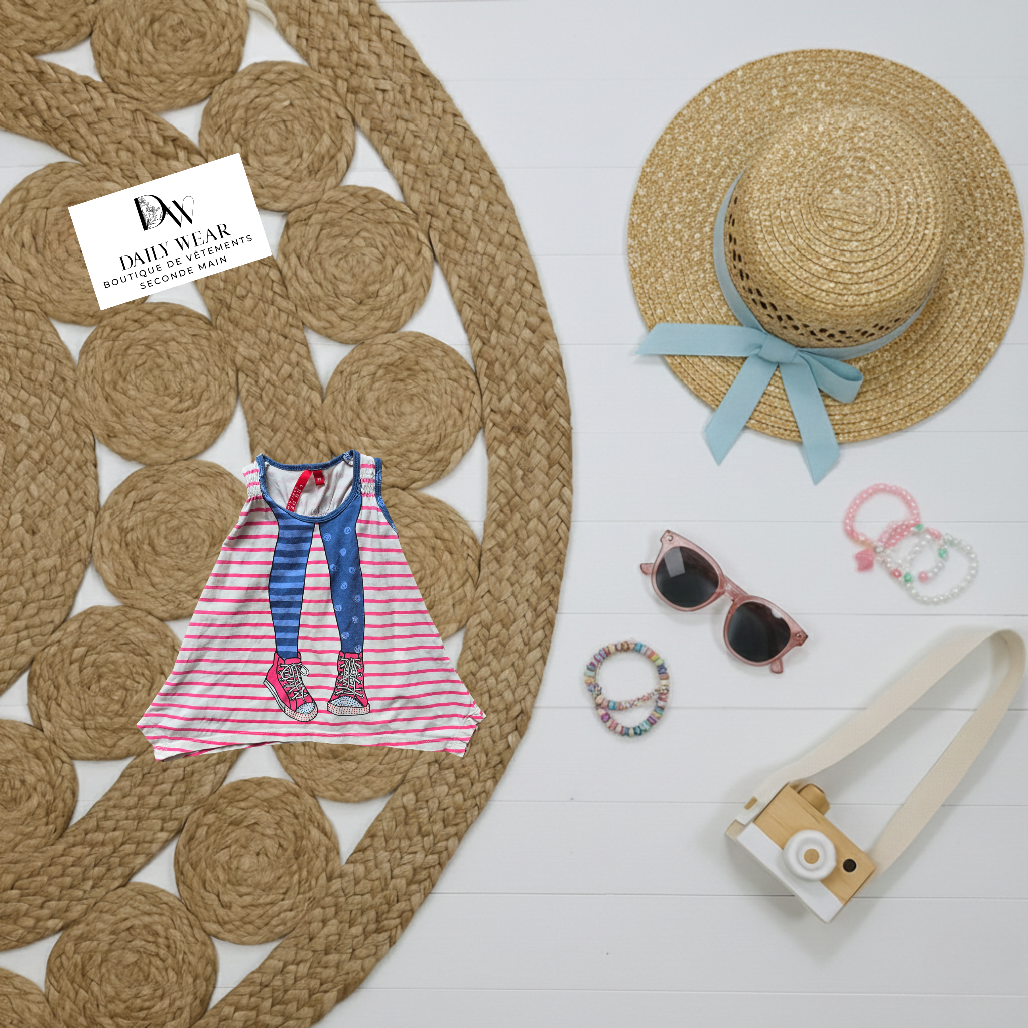 Camisole Les 2 Capitaines, 2 ans