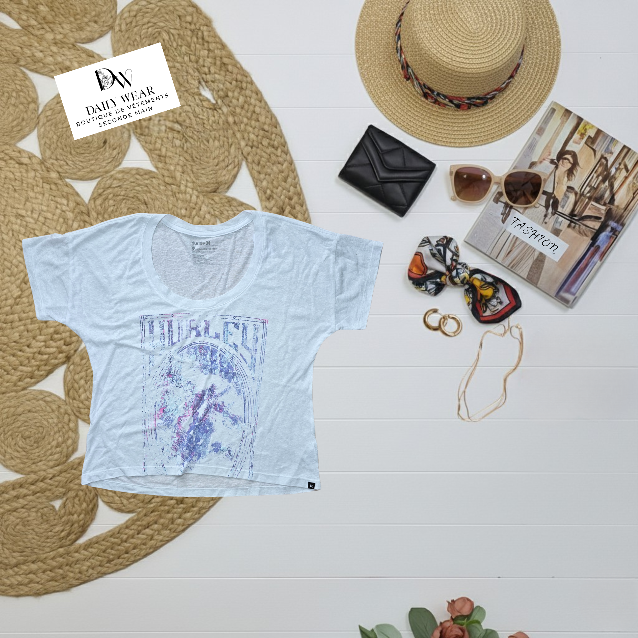 T-shirt Hurley, Médium