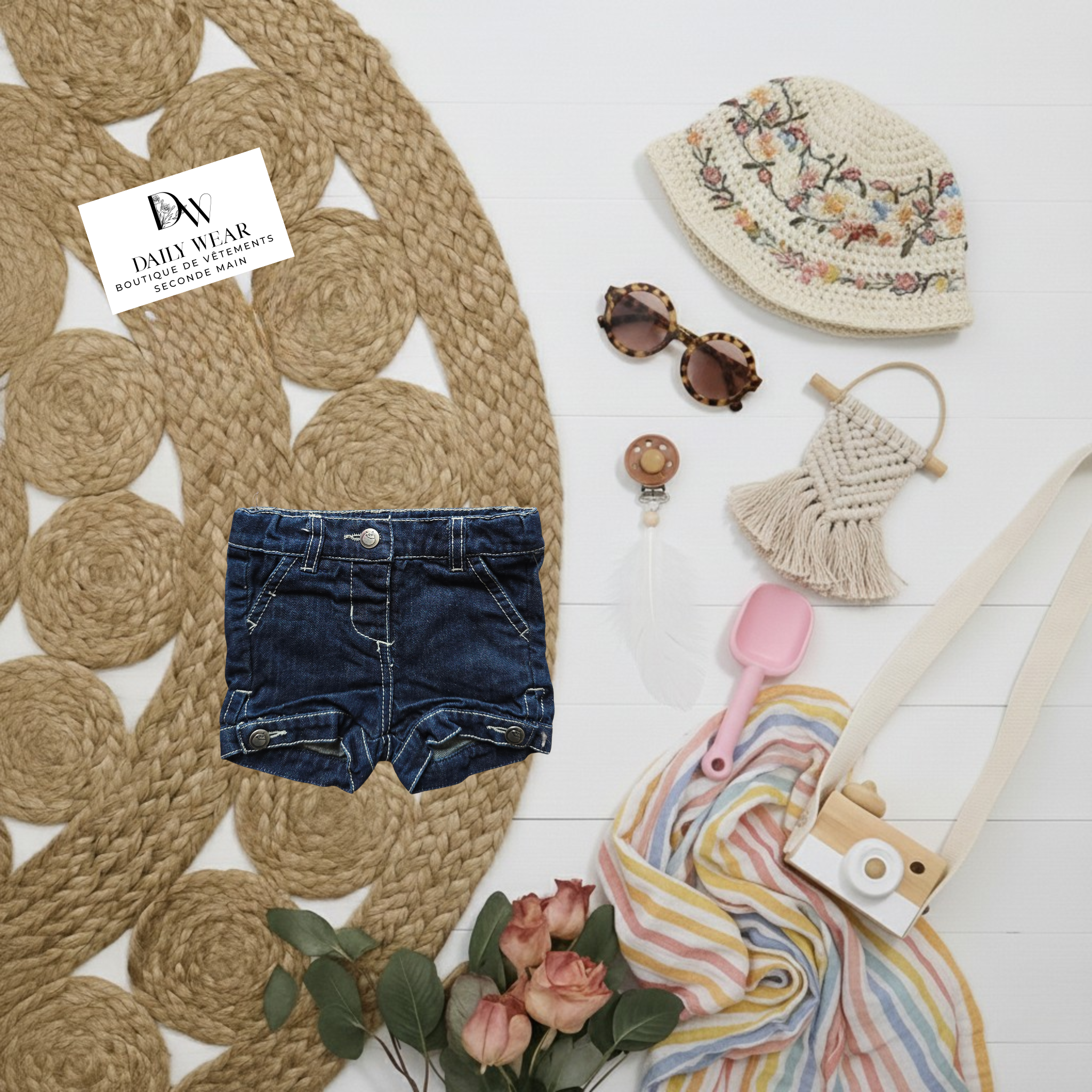 Short GagouTagou, 6 mois