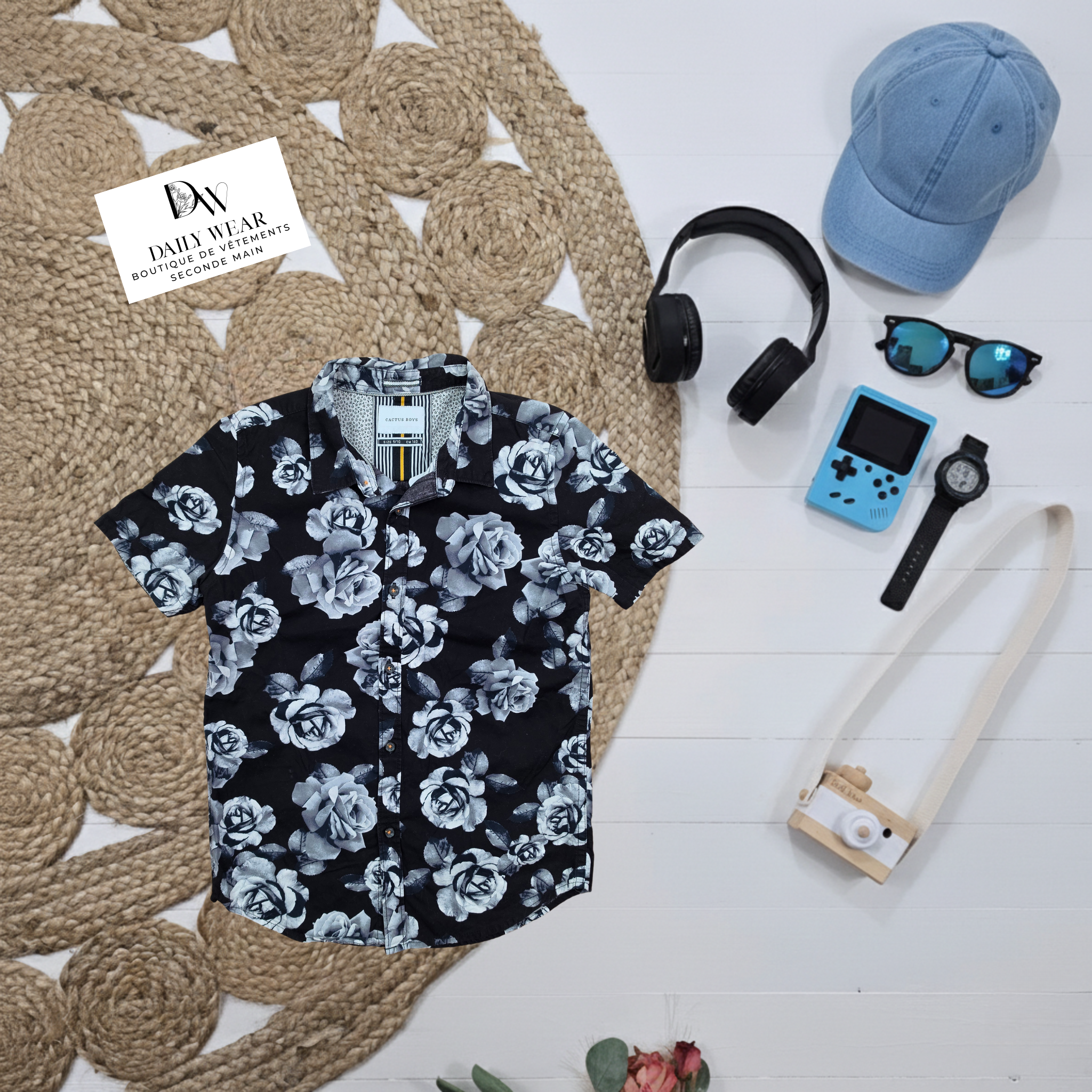 Chemise Cactus Boys, 8 ans