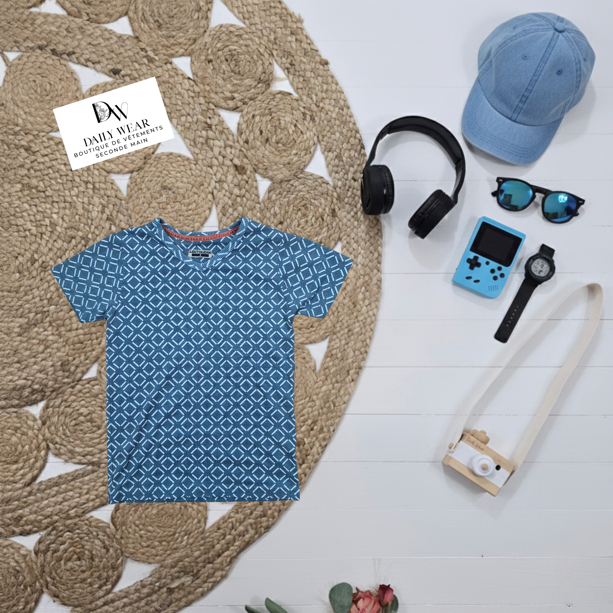 T-shirt DJ Duch Jeans, 7 ans