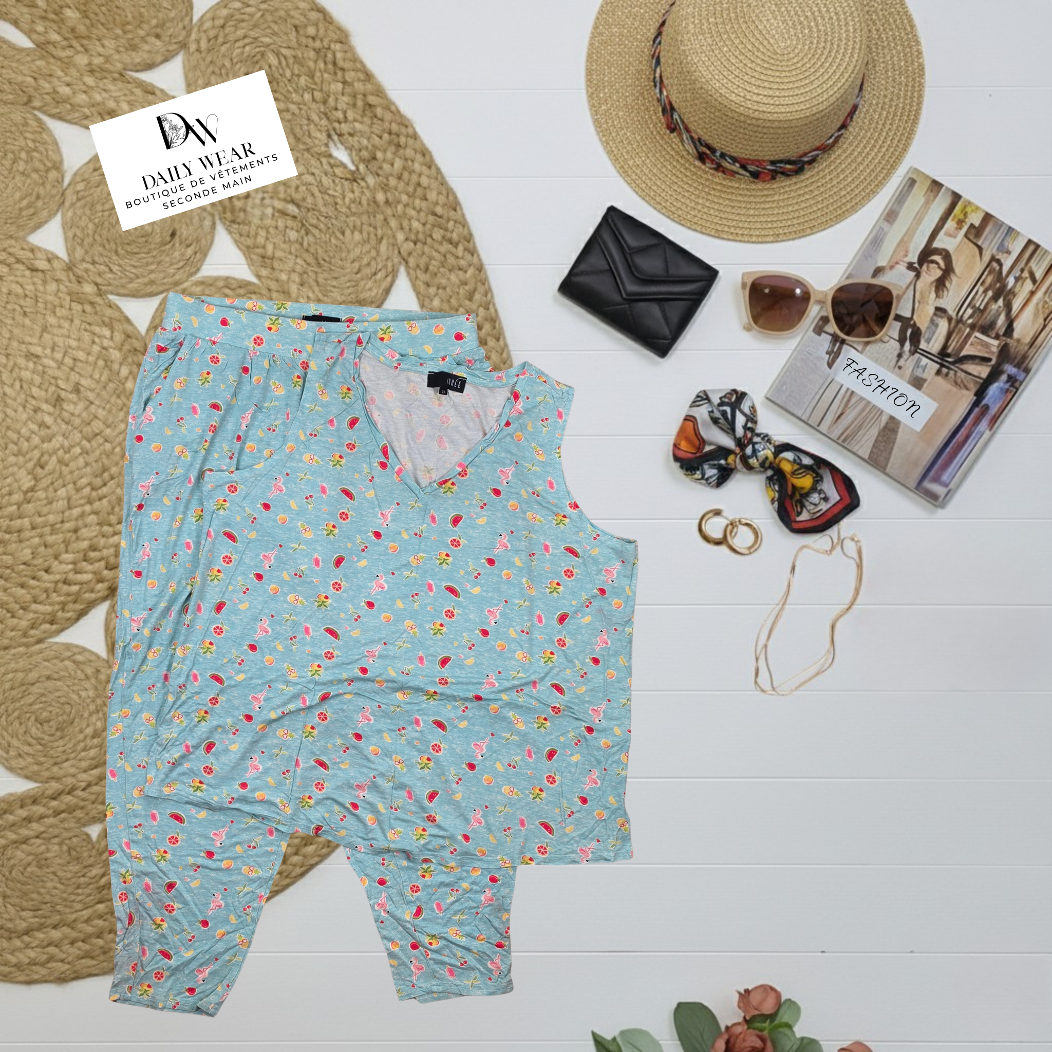 Pyjama INDÉE, 2XLarge - 1XLarge