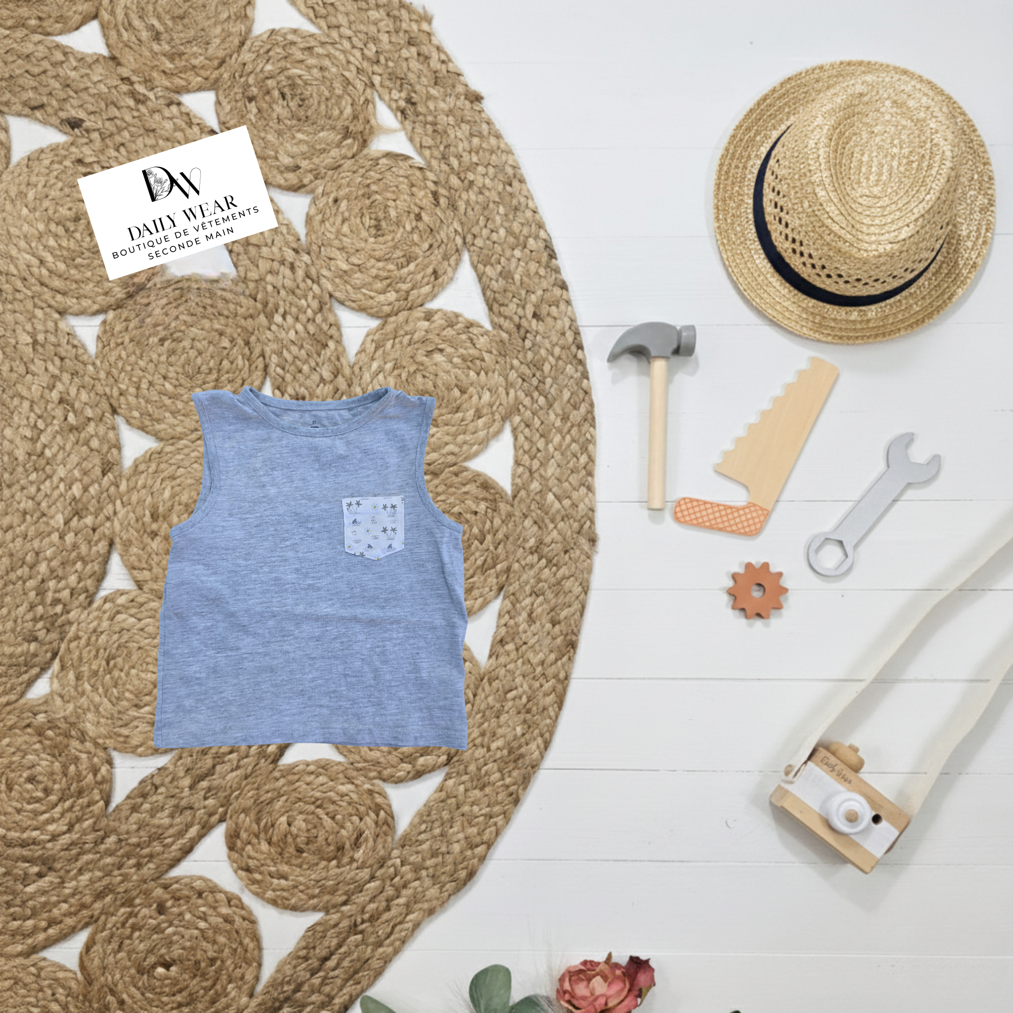 Camisole Tag, 3 ans