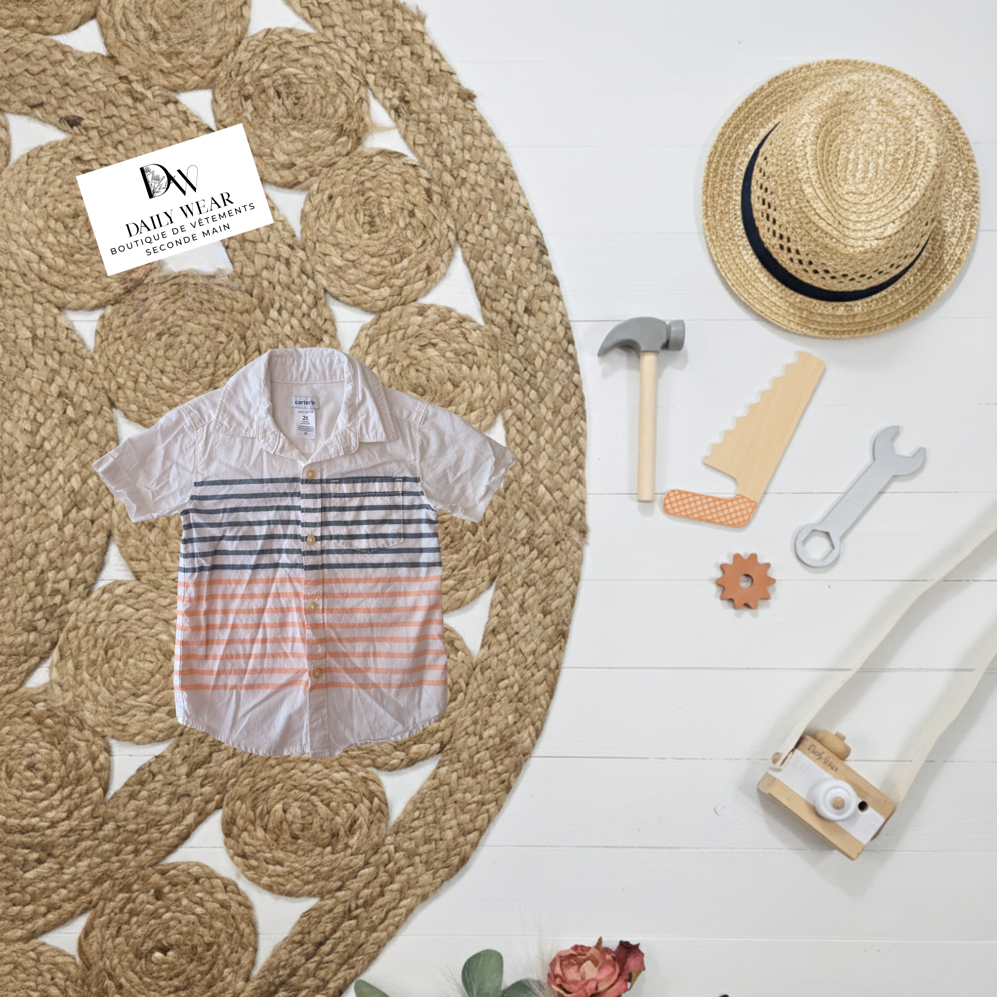 Chemise Carter's, 2 ans
