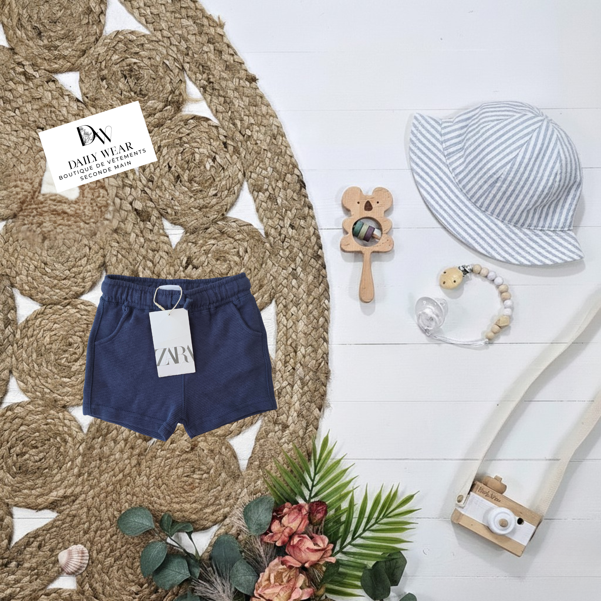 Short Zara, 3-6 mois