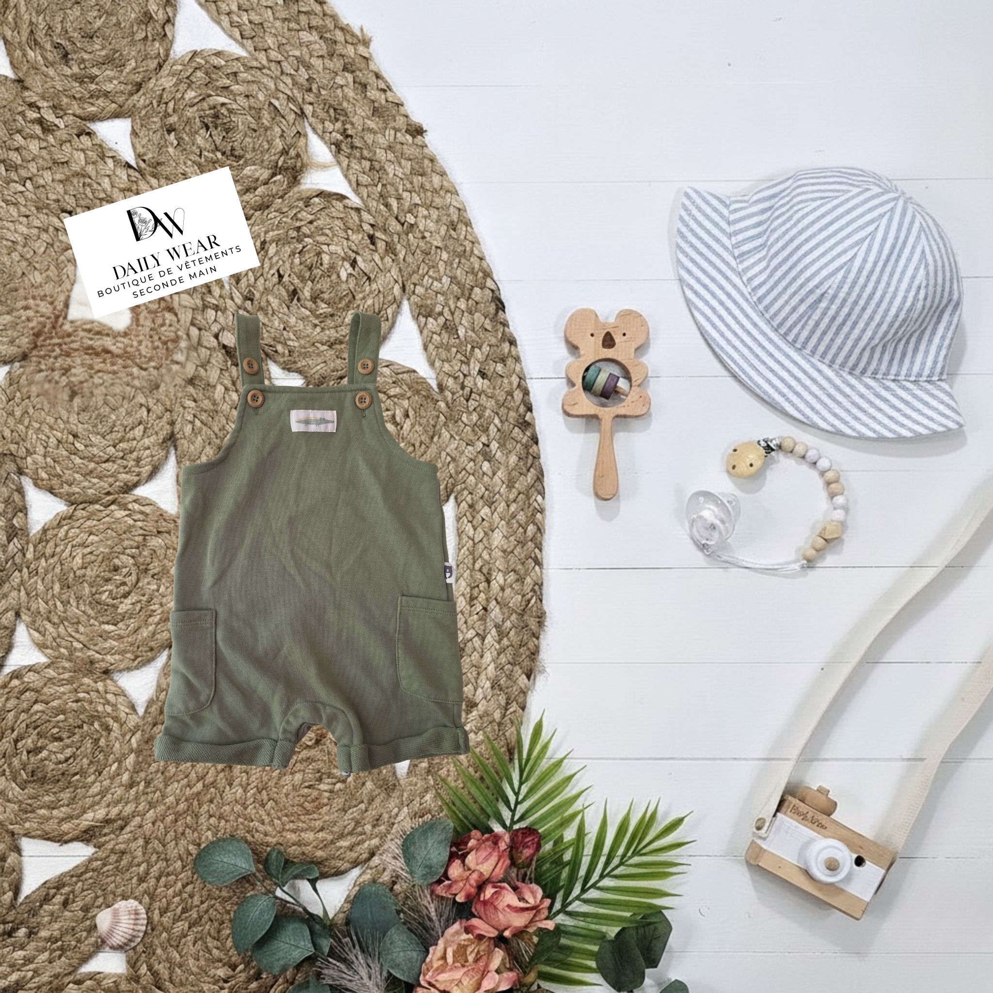 Salopette Rabbit Bear, 18 mois
