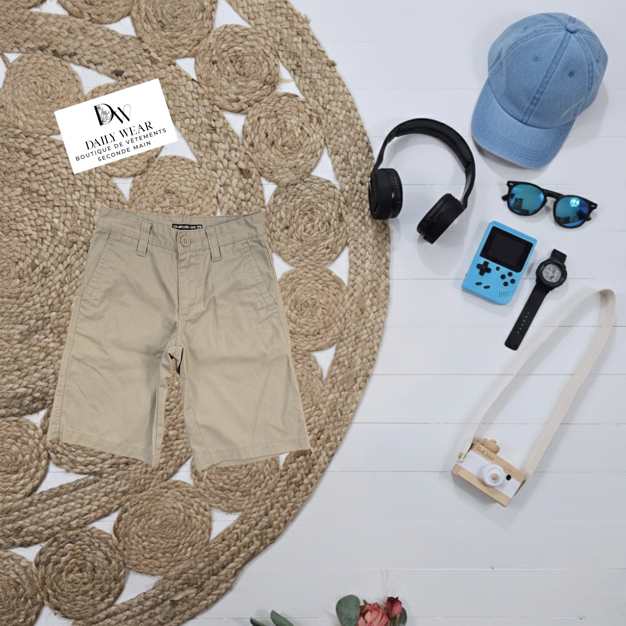 Short Quiksilver, 10-12 ans