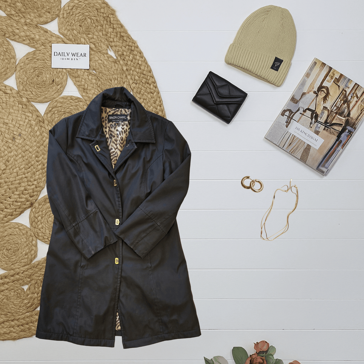 Trench Simon Chang, Large *RAMASSAGE EN BOUTIQUE SEULEMENT*