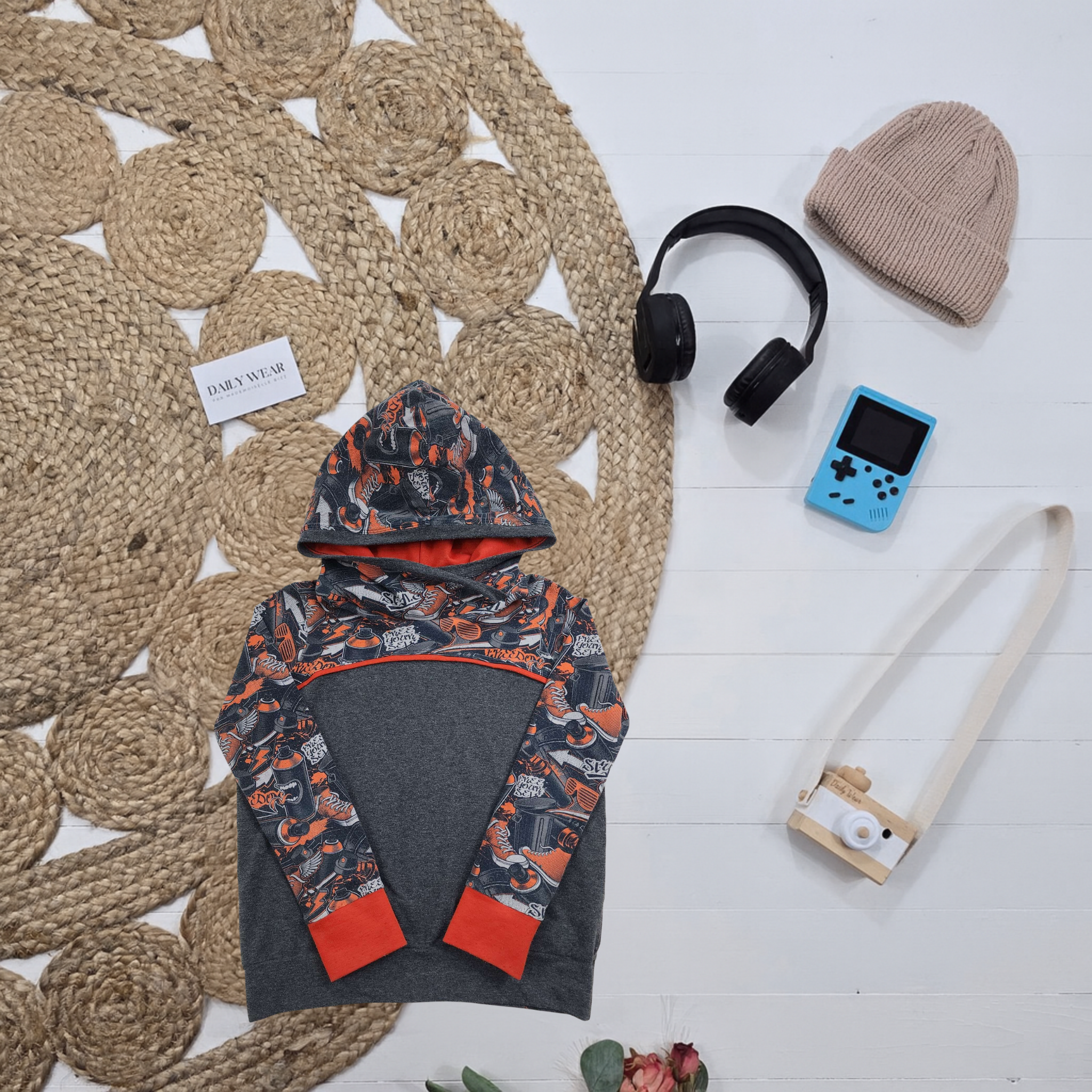 Chandail à capuchon, 7 ans