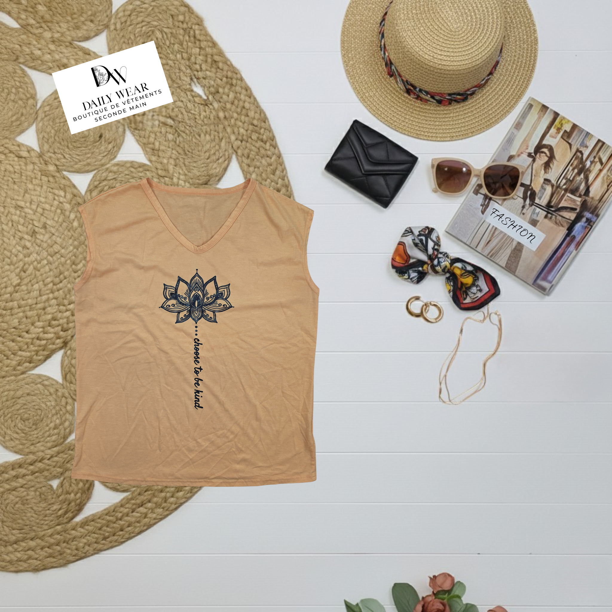 Camisole Lotus, XLarge