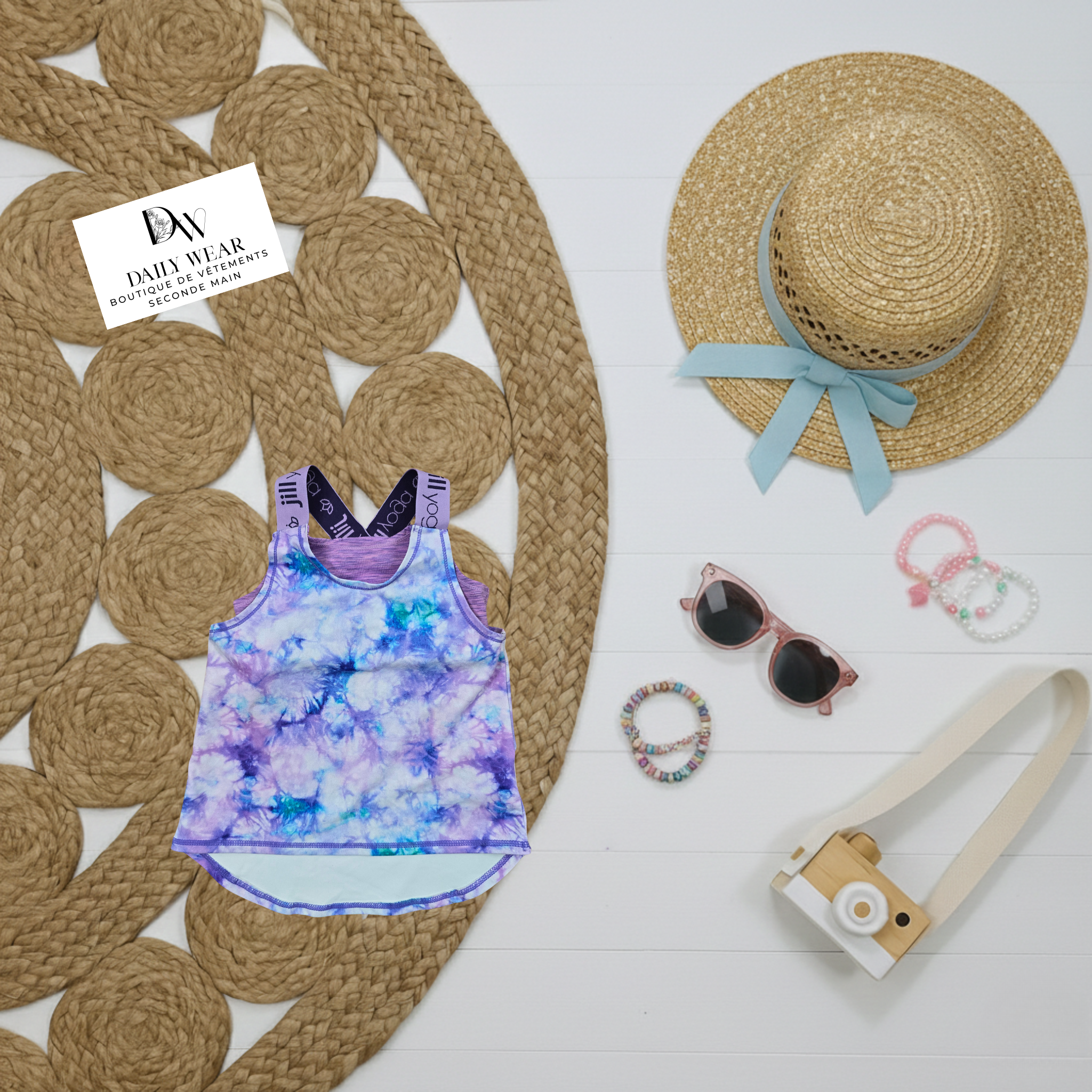 Camisole Jill Yoga, 4-5 ans