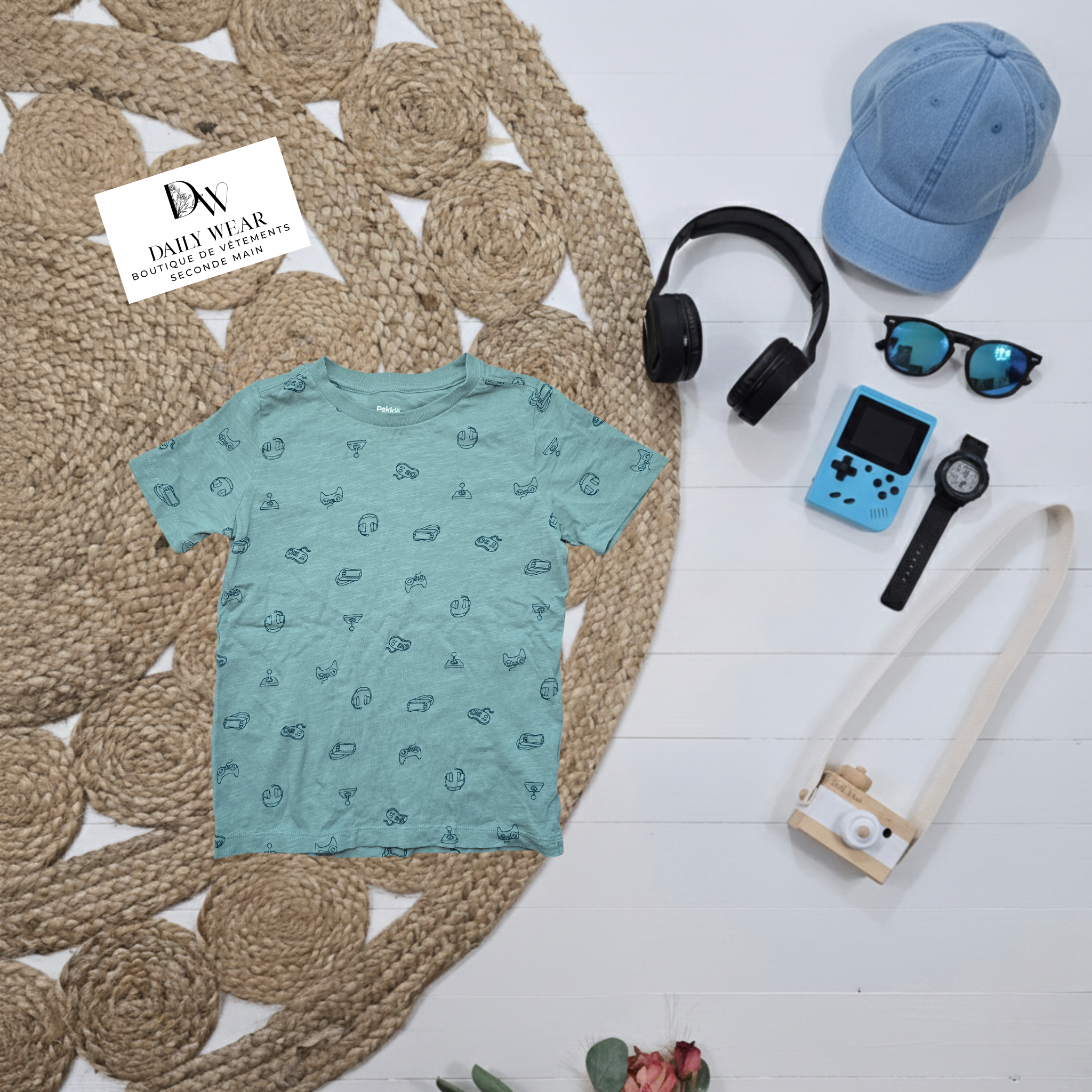 T-shirt Pekkle, 7-8 ans