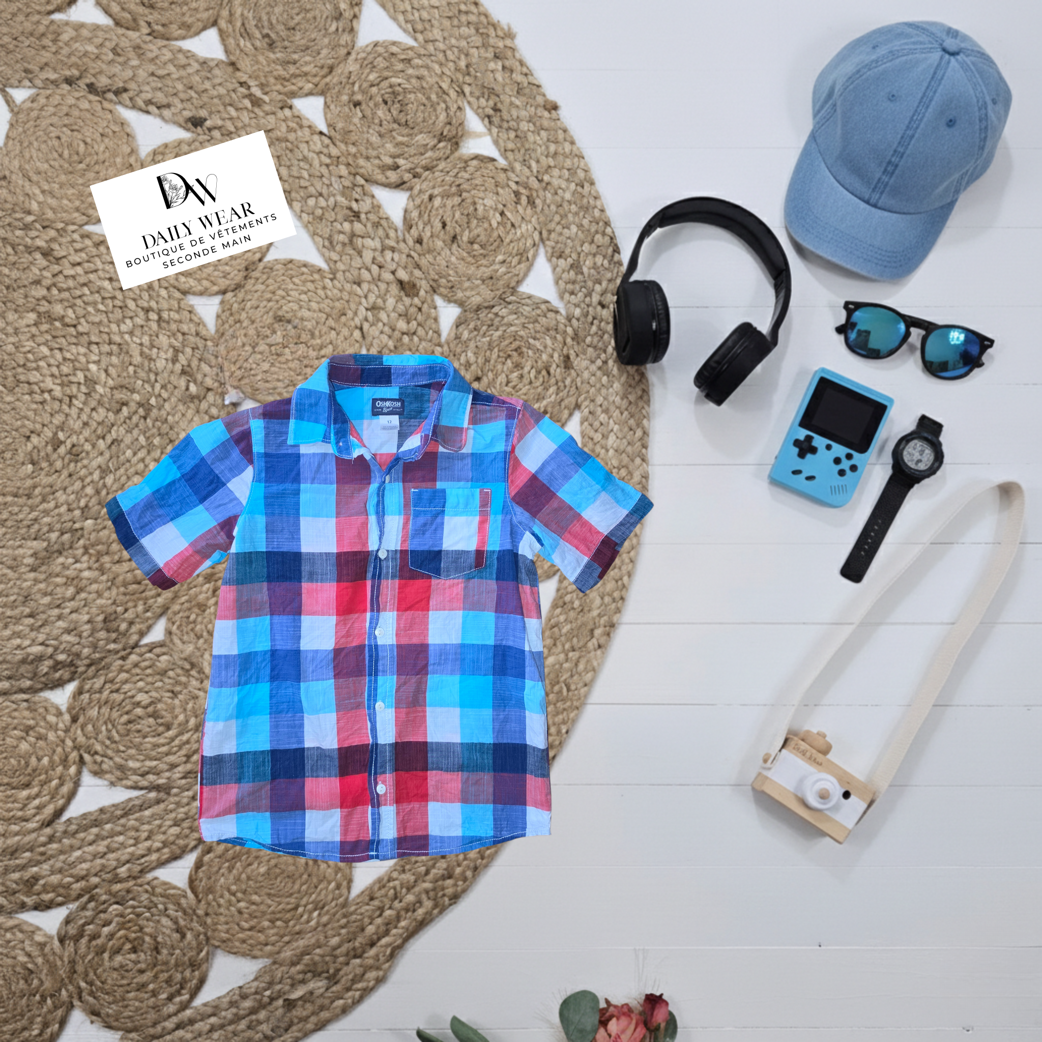 Chemise Carter's, 10 ans