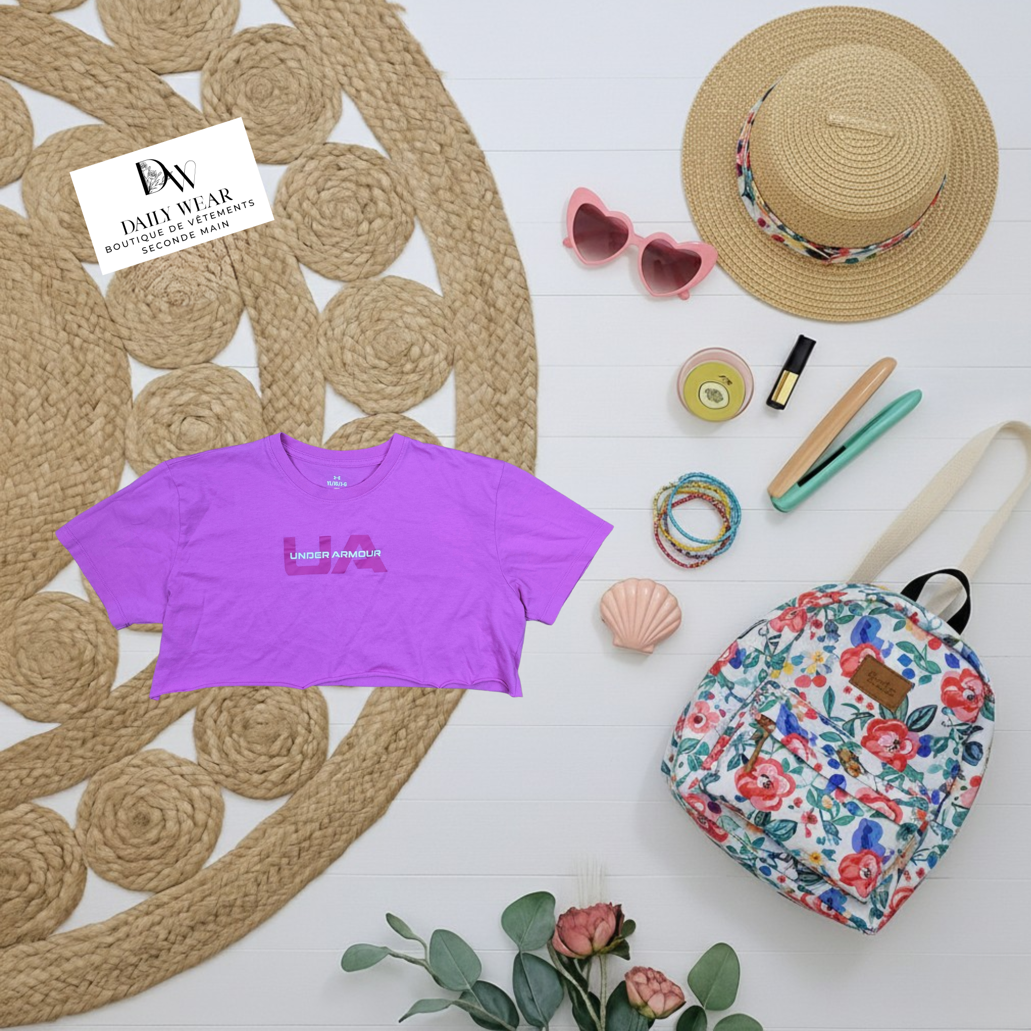 Crop top Under Armour, 12 ans