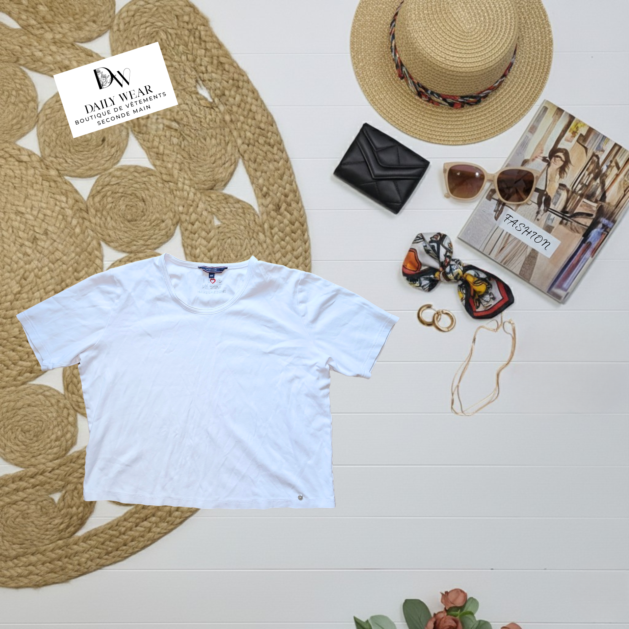 T-shirt Navigazione, Large