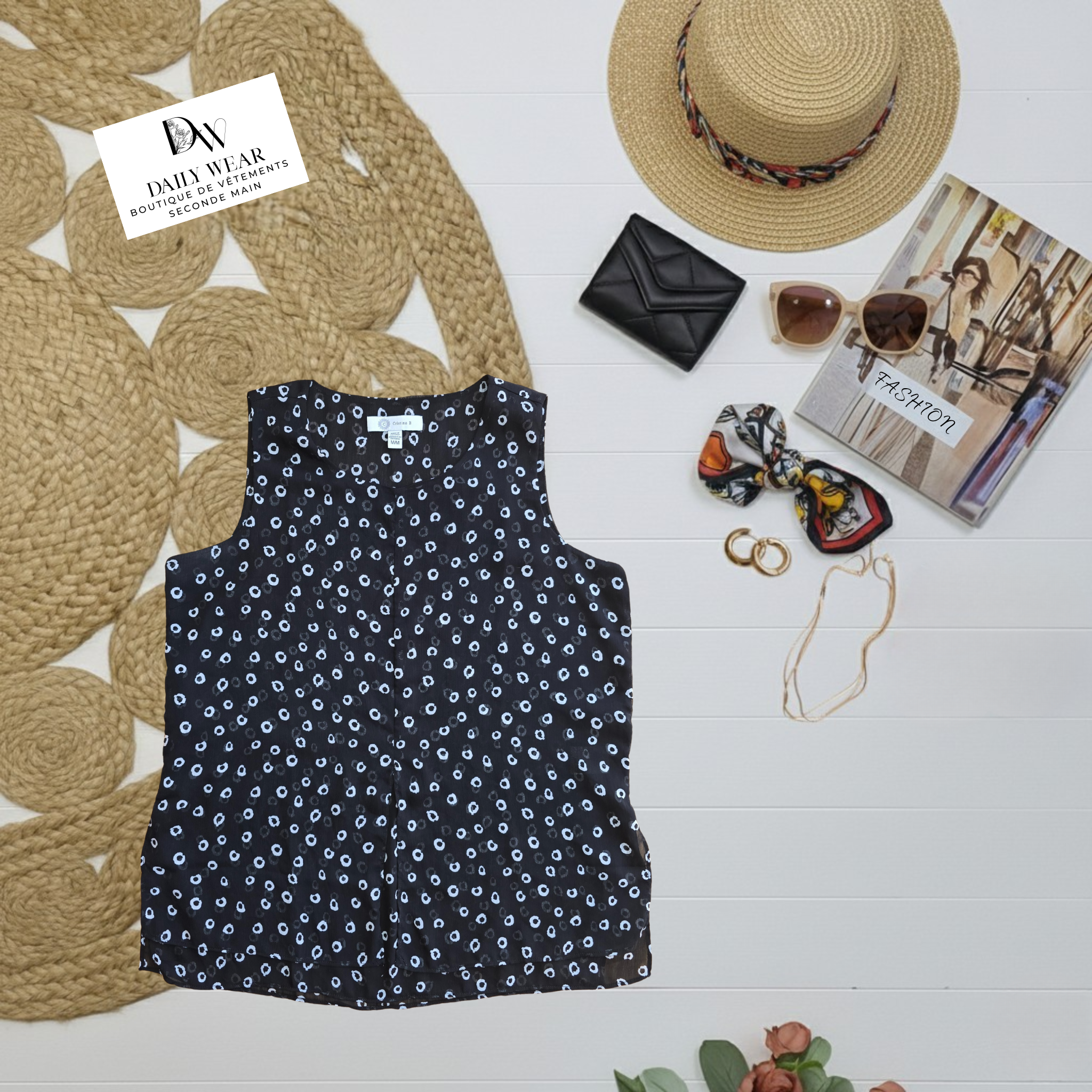 Camisole Cristina B, Medium-Large