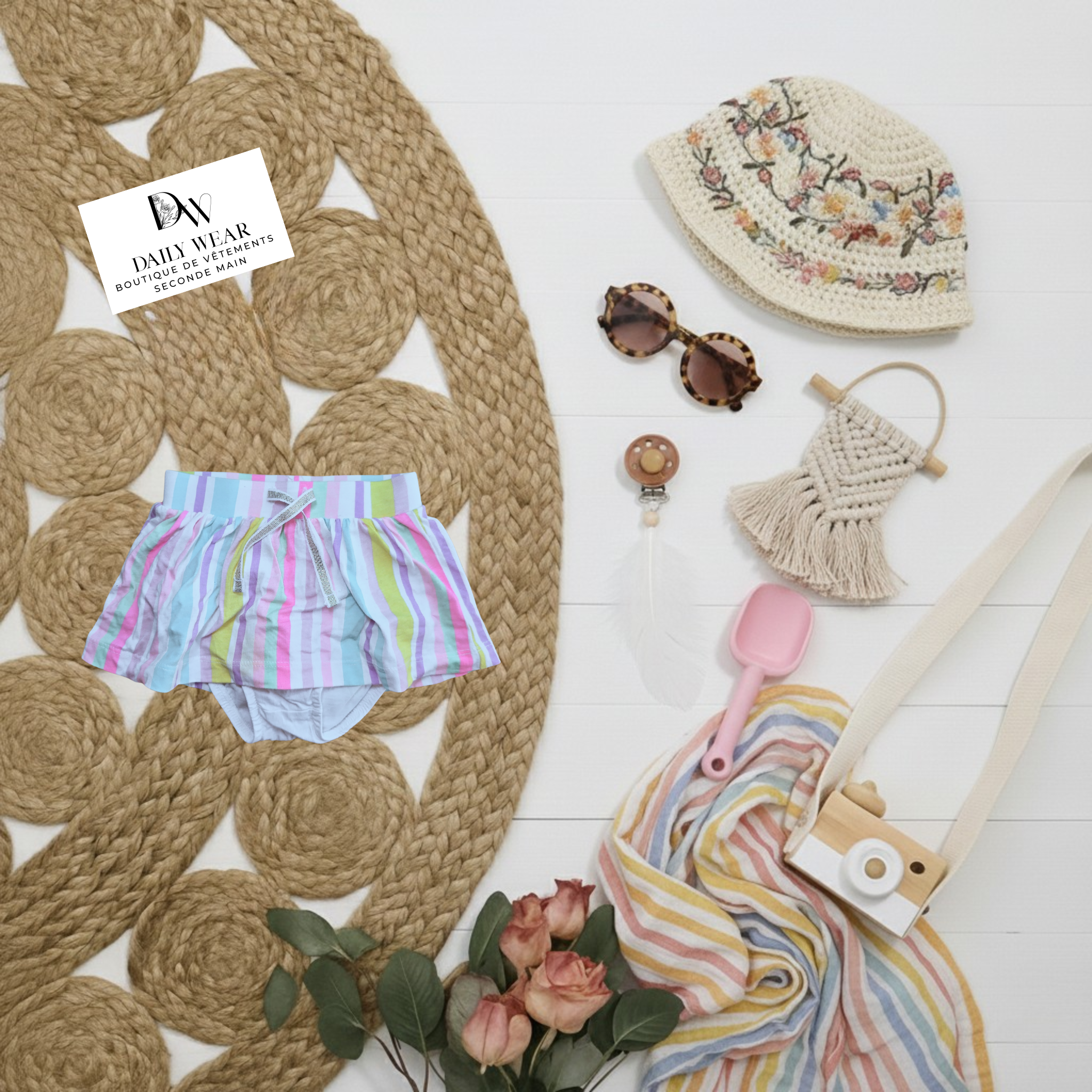 Jupe-Short Carter's, 6 mois