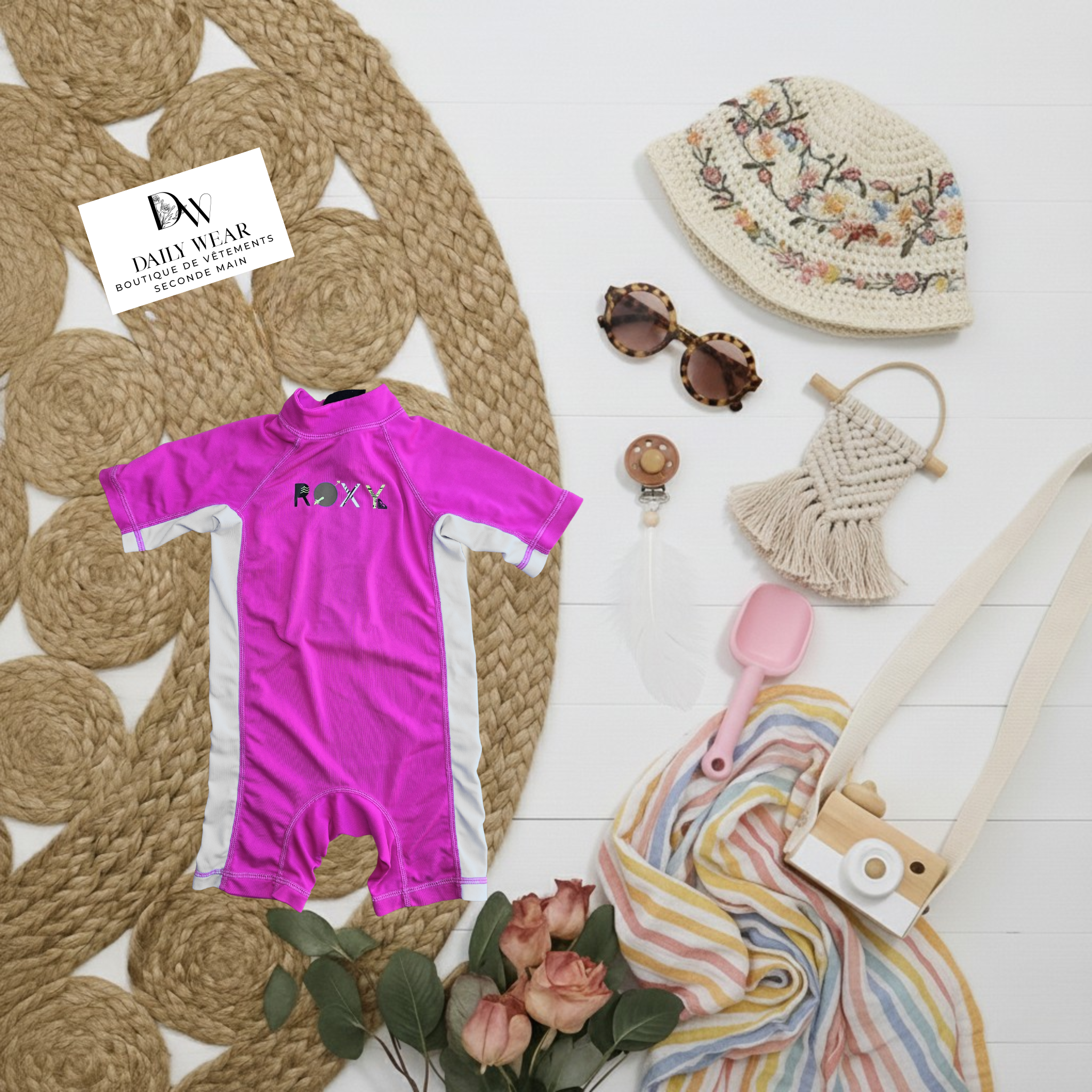 Combinaison de bain Roxy, 12-18 mois