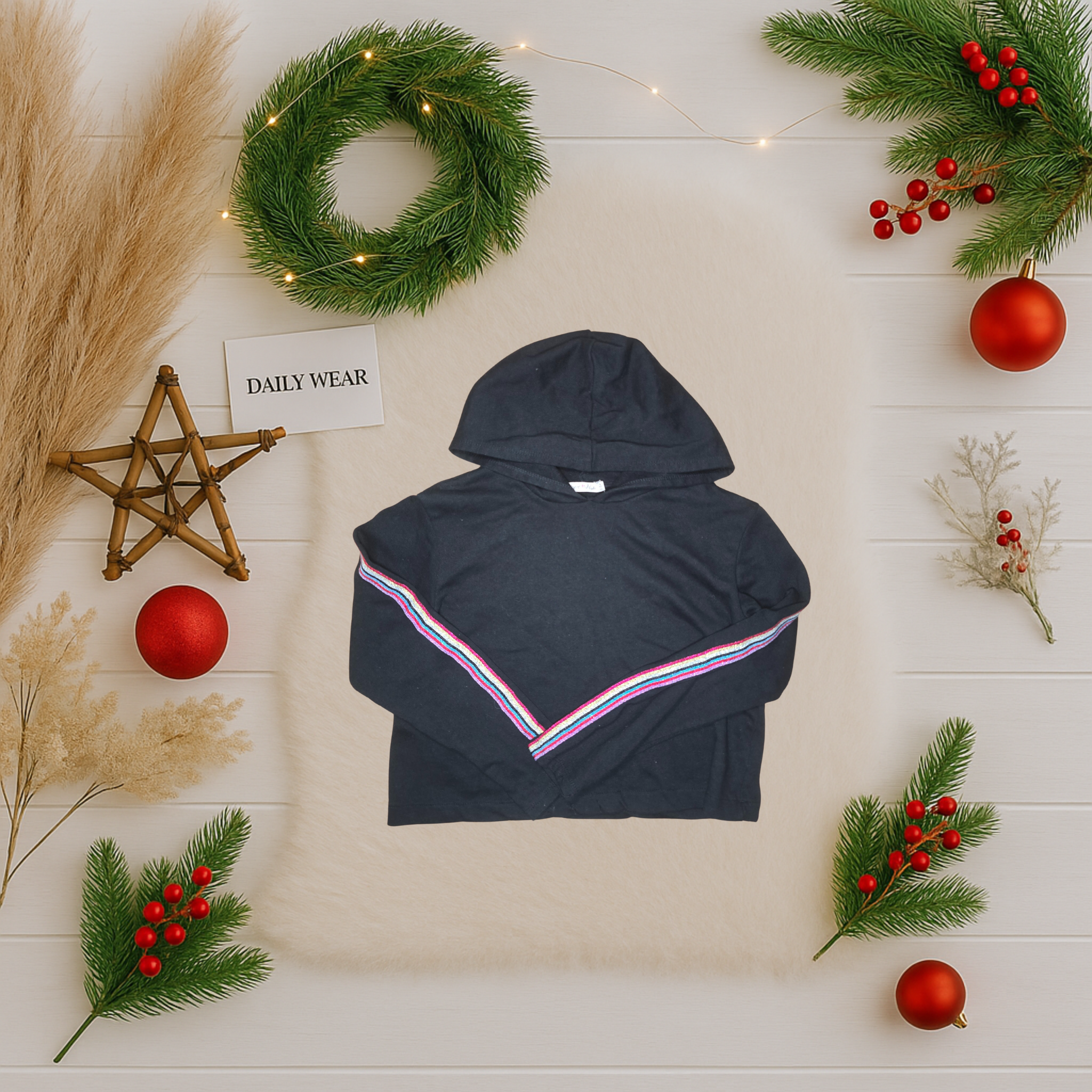 Crop Top à capuchon Heart Hips, 14-16 ans